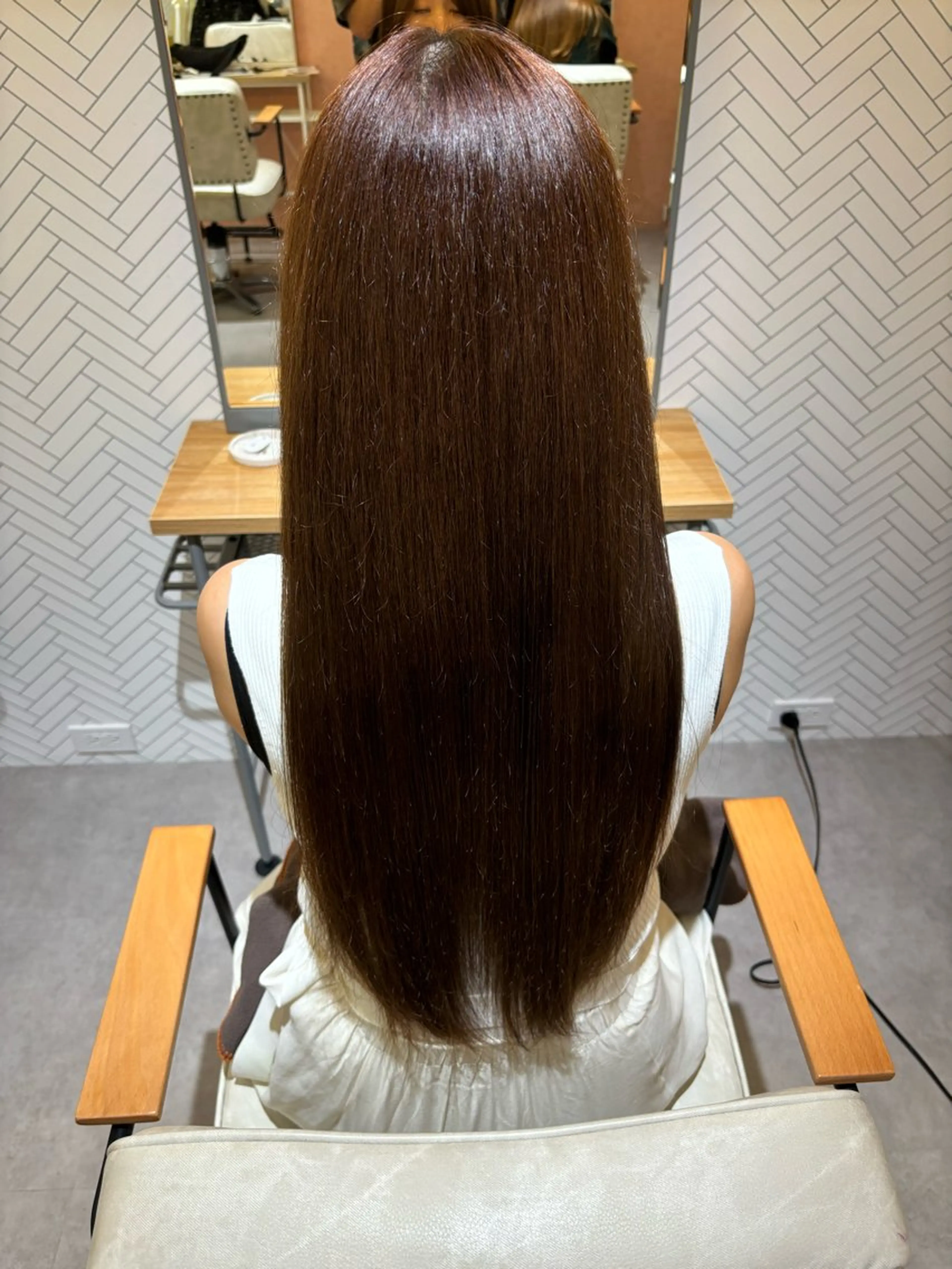 ロング 田中 啓吾のヘアスタイル