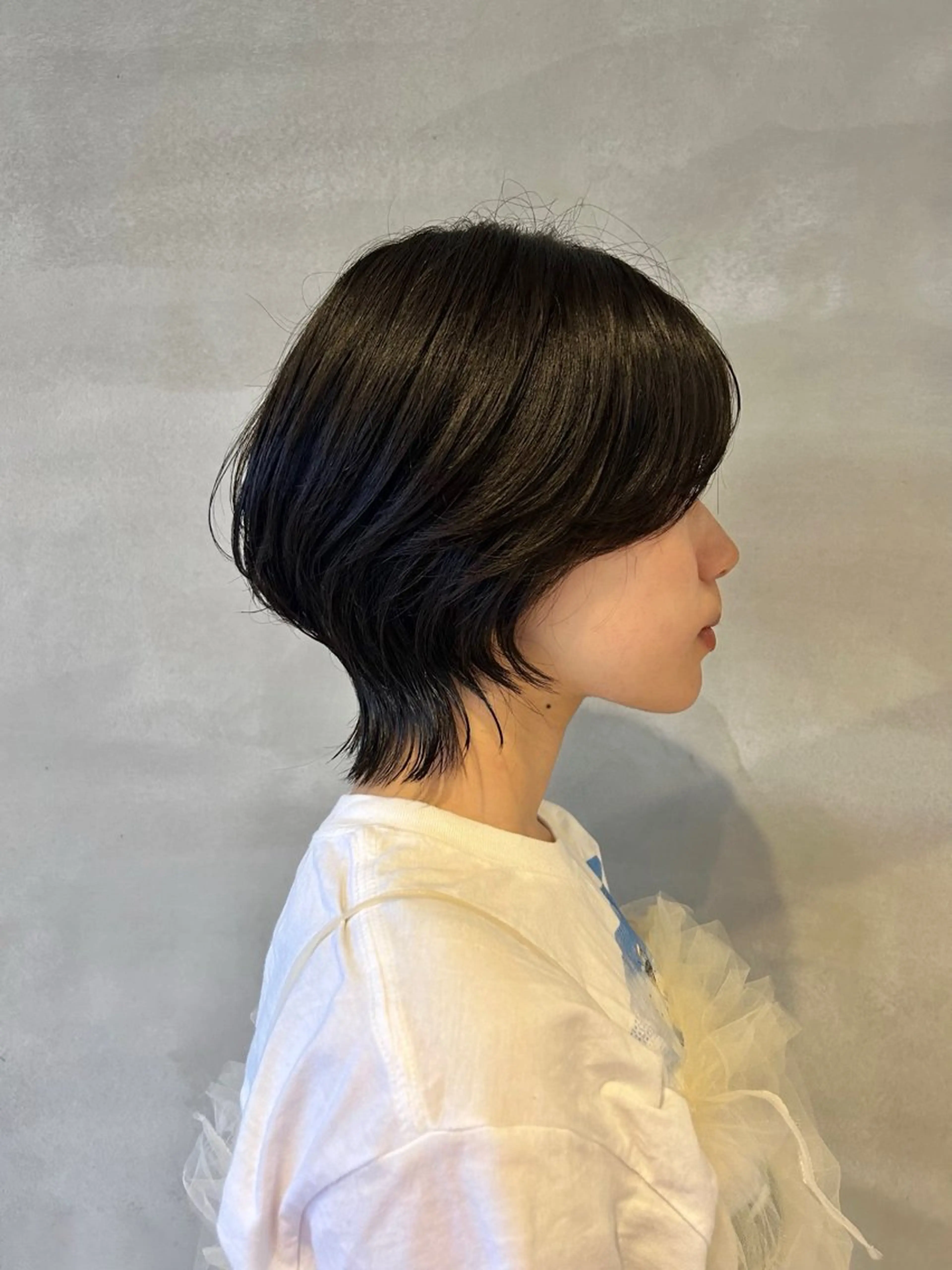 ショート ショートレイヤー ボブ くびれヘア レイヤーカット ショートヘア カット hale所属・hale airiのヘアスタイル