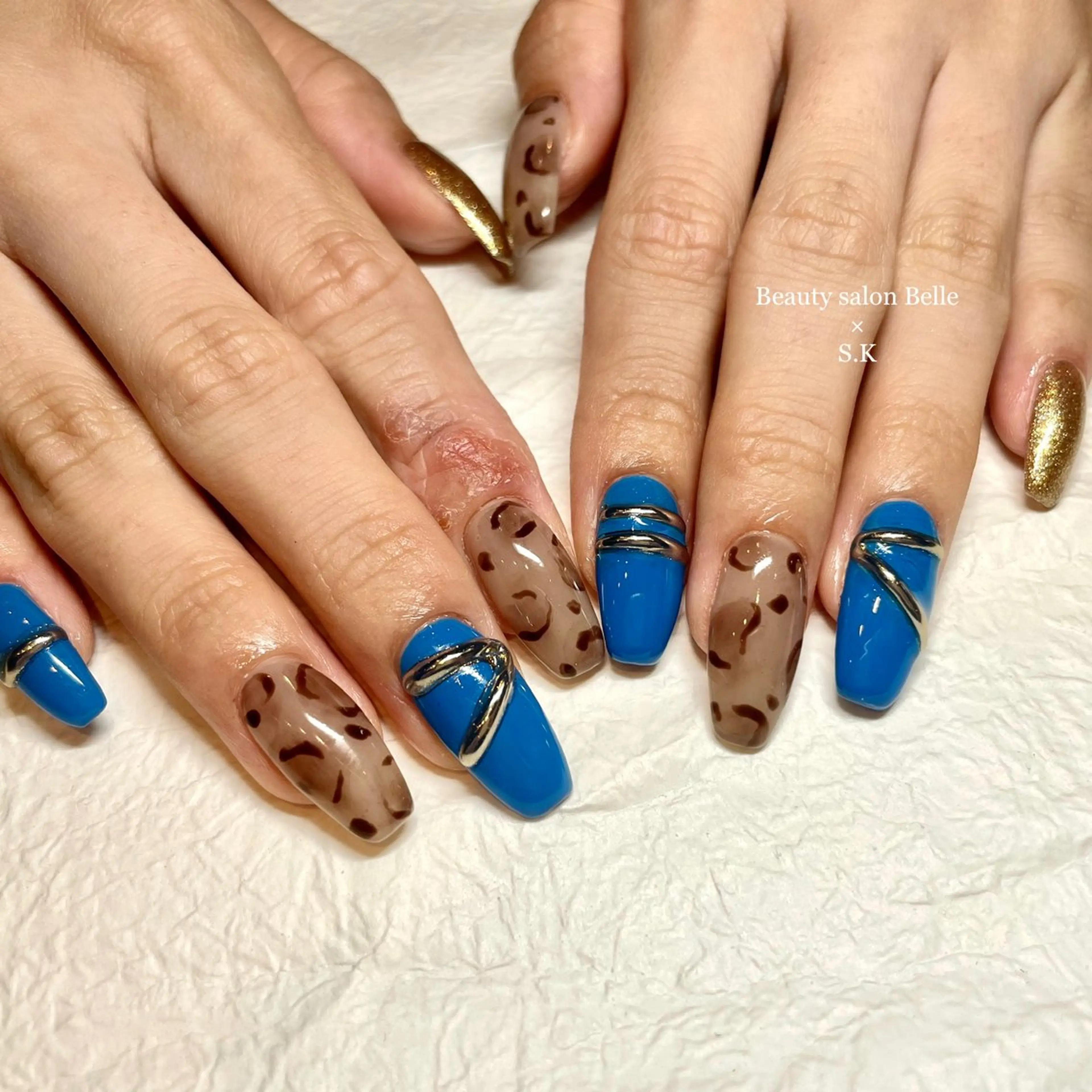 ネイル 持ち込み ラヴィアンローズ所属・S. kurumiのネイルデザイン