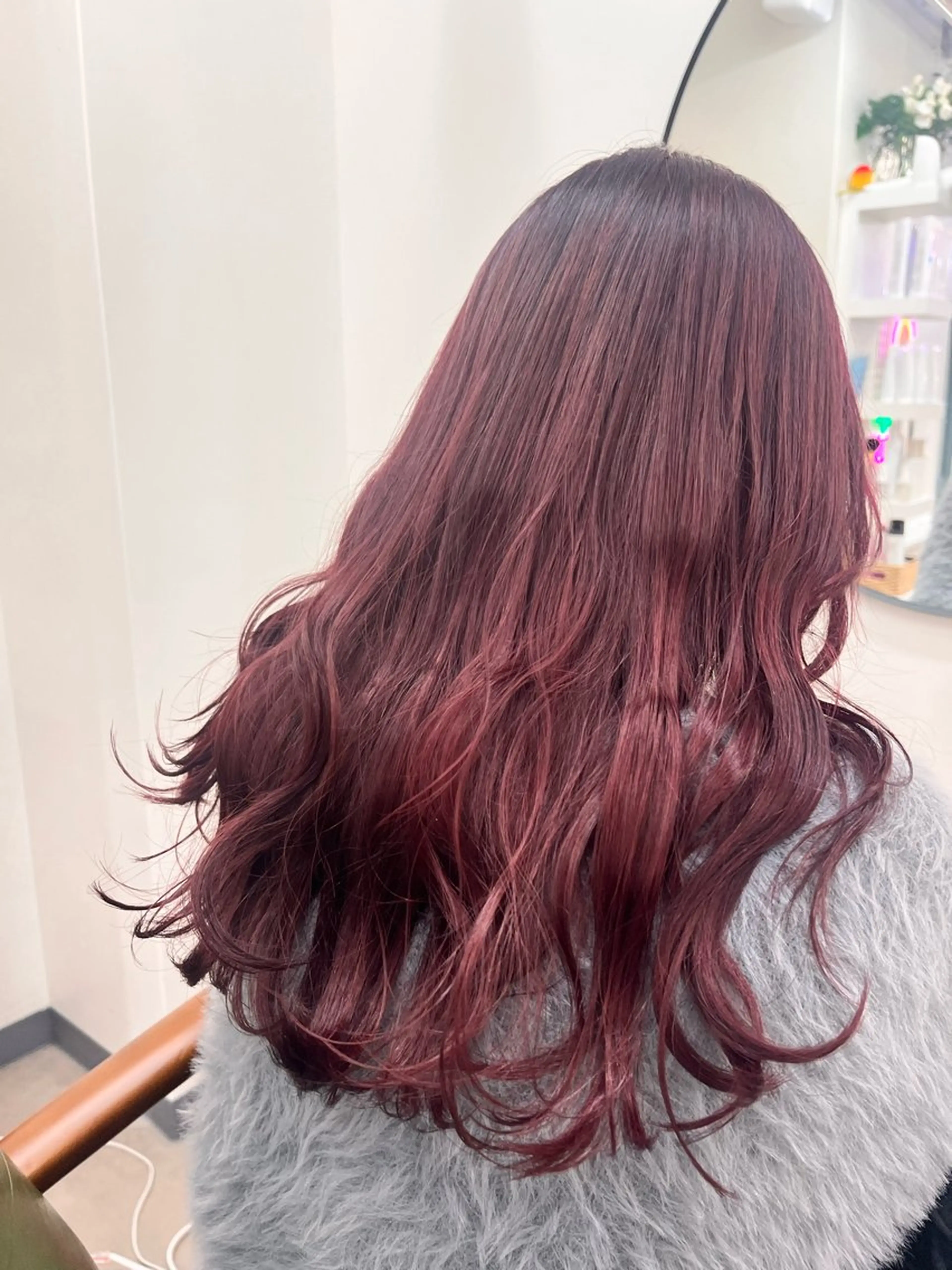 ロング カラー ヘアカラー 🍒Ayana🍒 艶カラー🍒のヘアスタイル