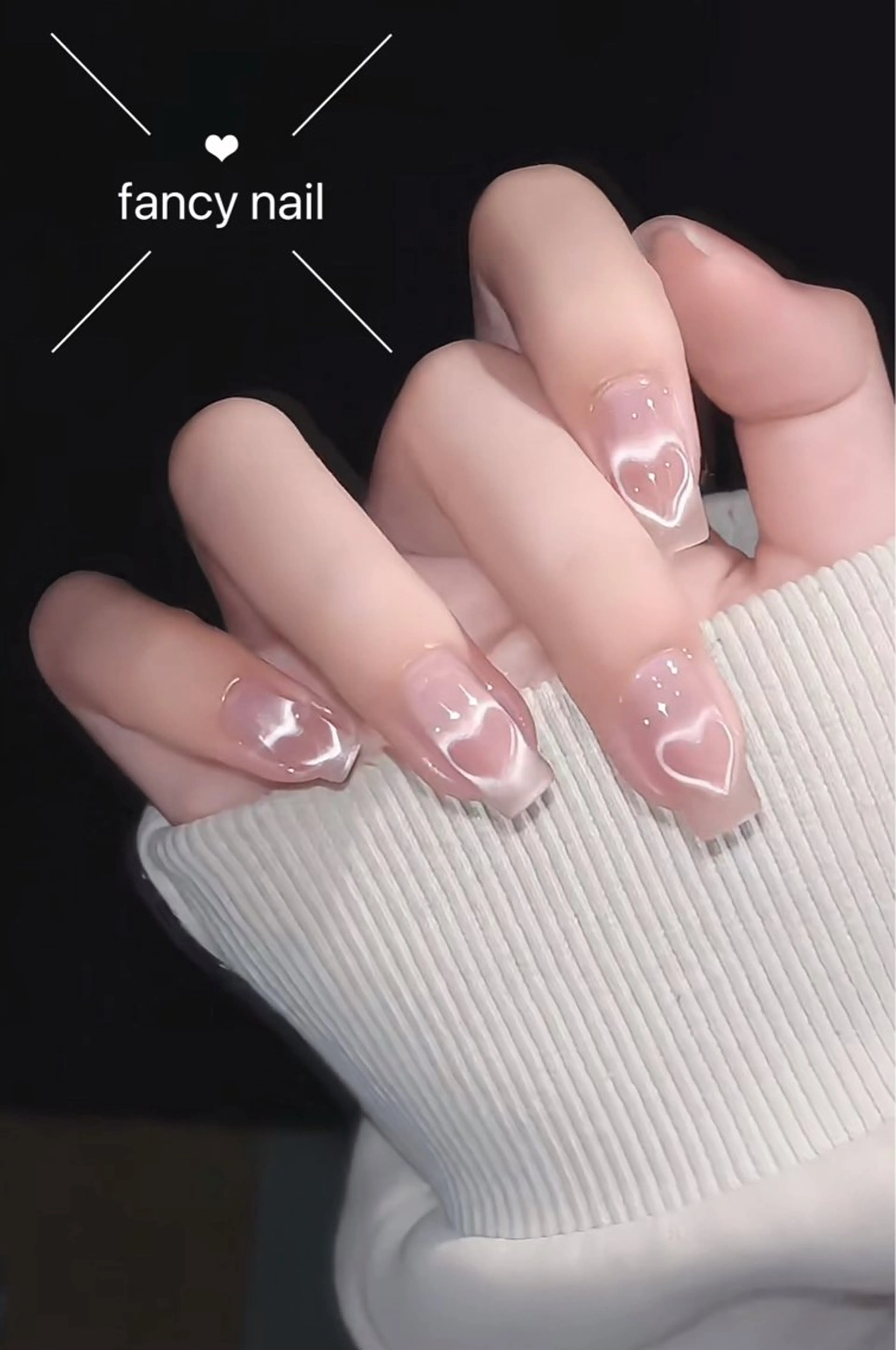 【Jrネイリスト】 ✨ハートマグネット 3580円2級資格持ち　　口コミ禁止❗️(オフ代別途980円)の写真