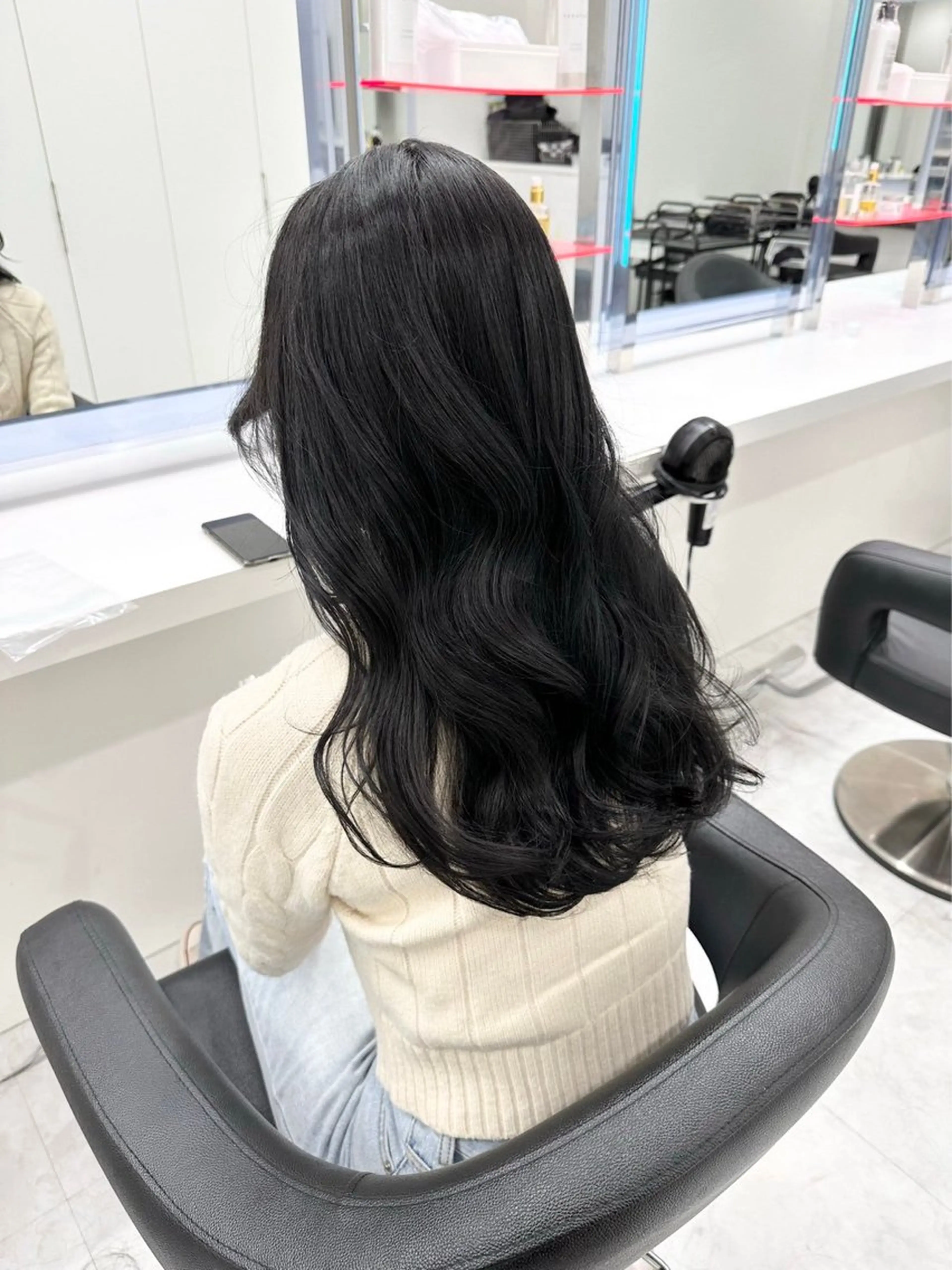 セミロング カラー 💎透明感カラー /kaito💎のヘアスタイル