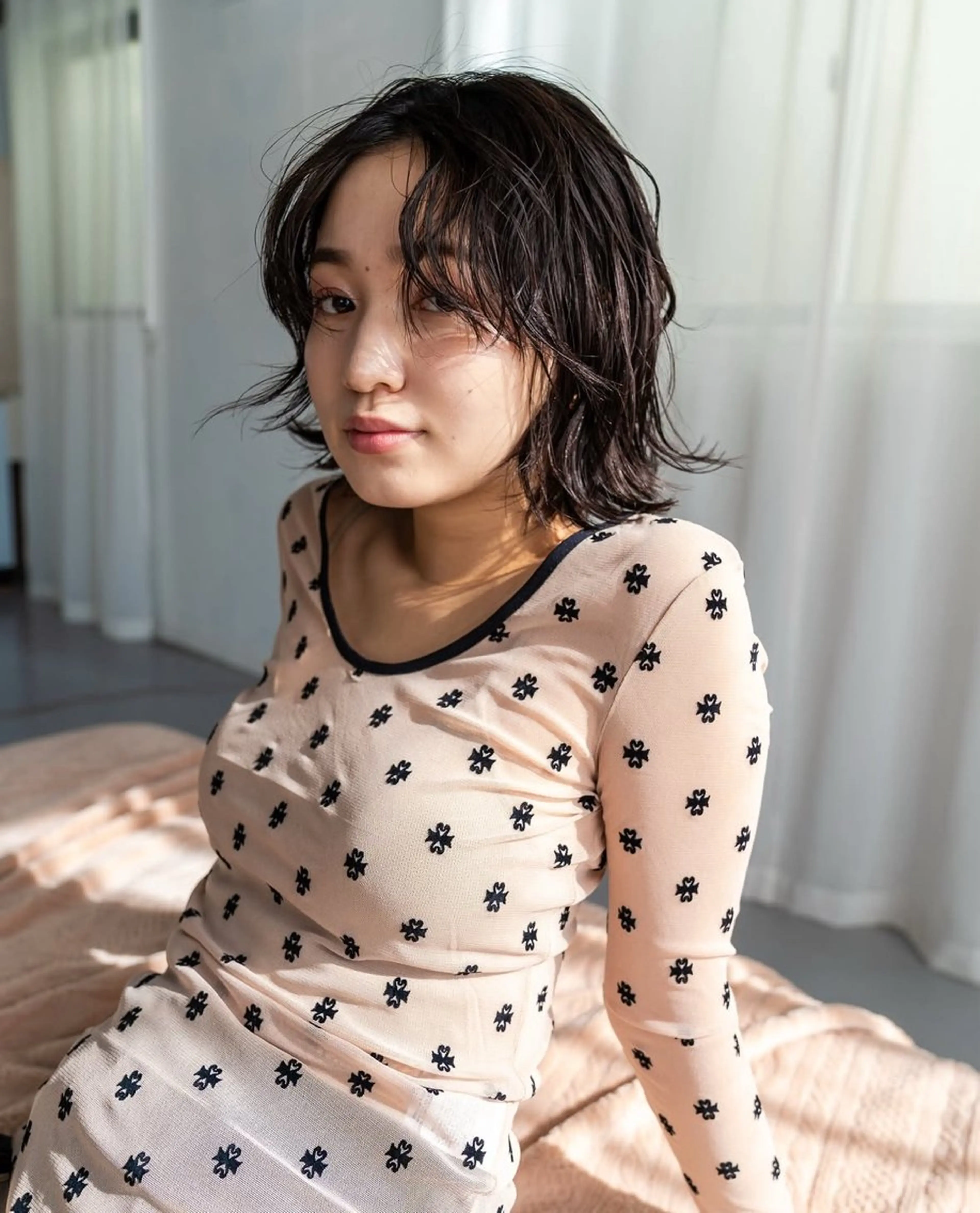 ショート 透明感カラー🫧 CHIHIROのヘアスタイル