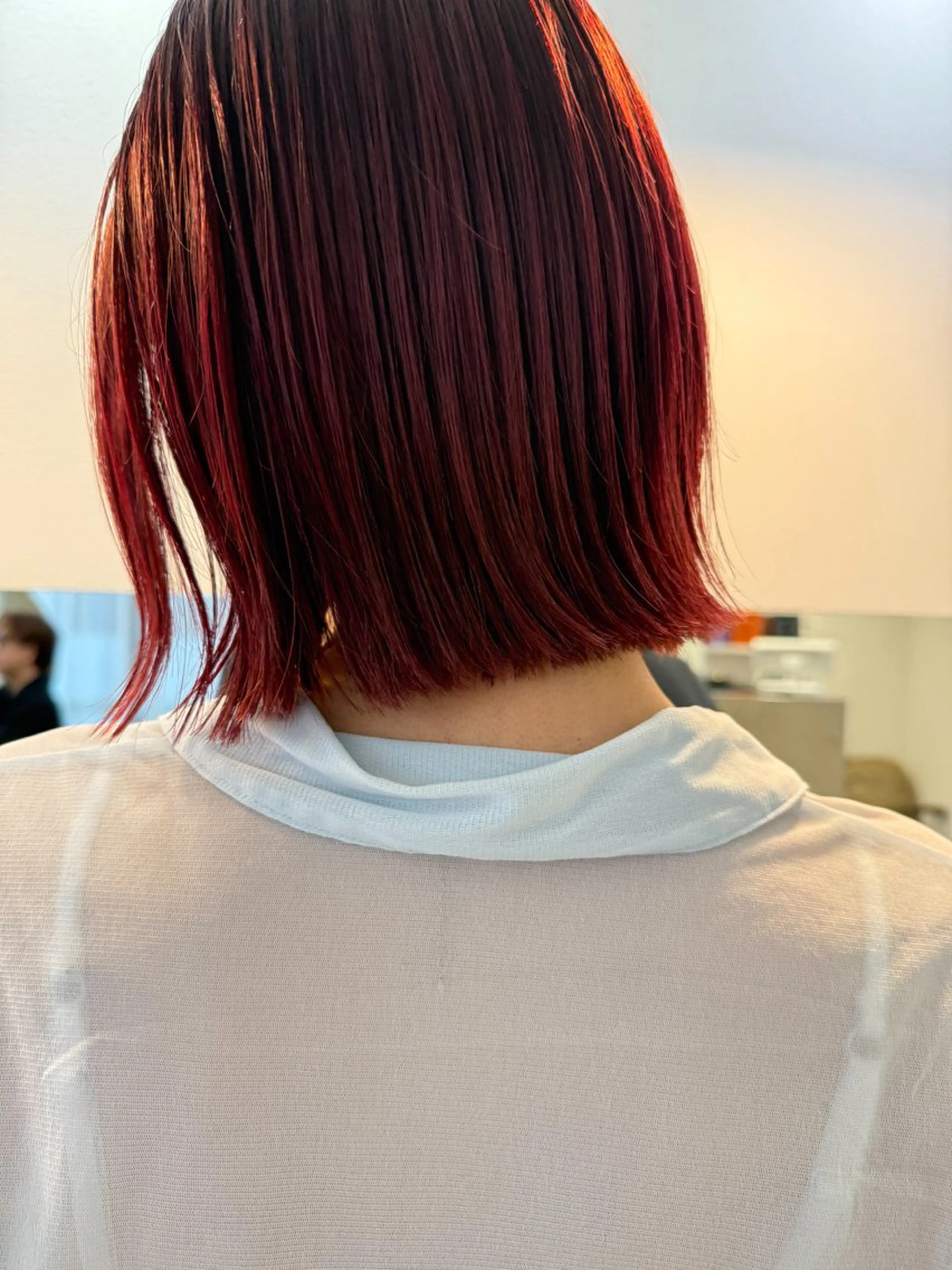 ショート カラー ヘアカラー トリートメント ヘッドスパ ヘアセット 艶髪ブリーチ 永井竜也のヘアスタイル