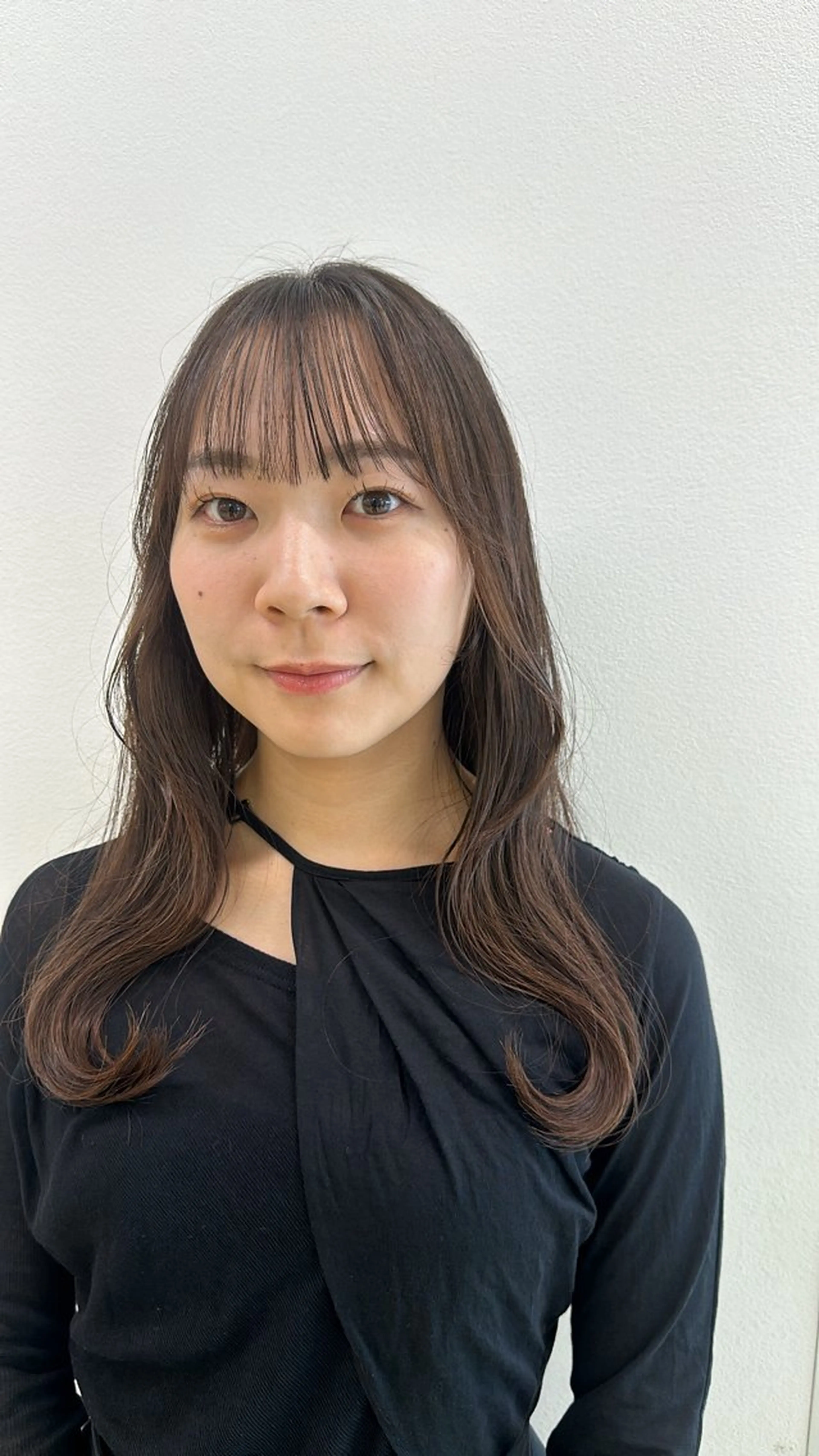 セミロング カット ヘアカラー トリートメント 髪質改善/縮毛/トリ ートメント/平野広大のヘアスタイル