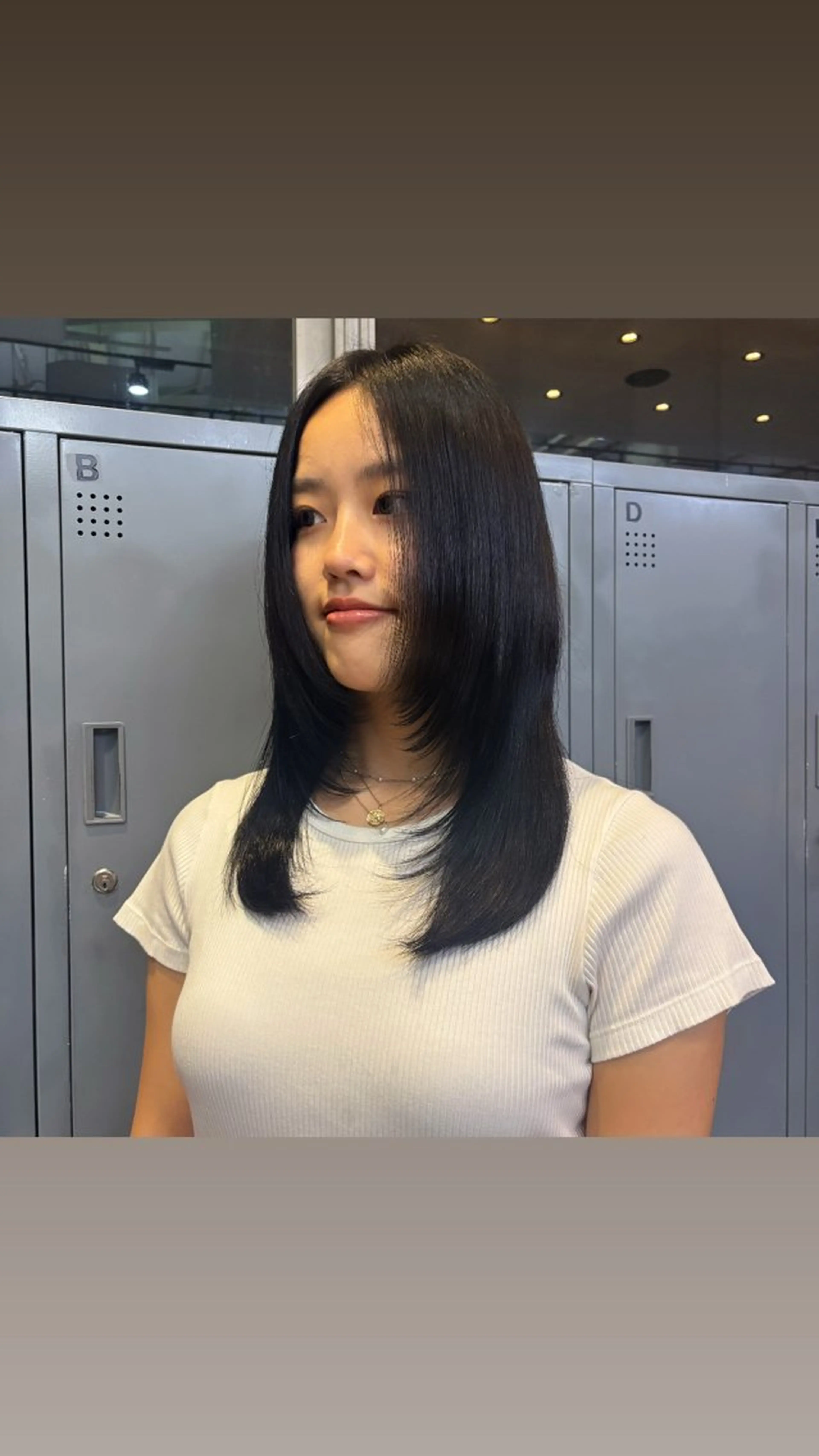 セミロング カット ヘアカラー トリートメント ☘️かわいいハイトー ン☘️nonokaのヘアスタイル