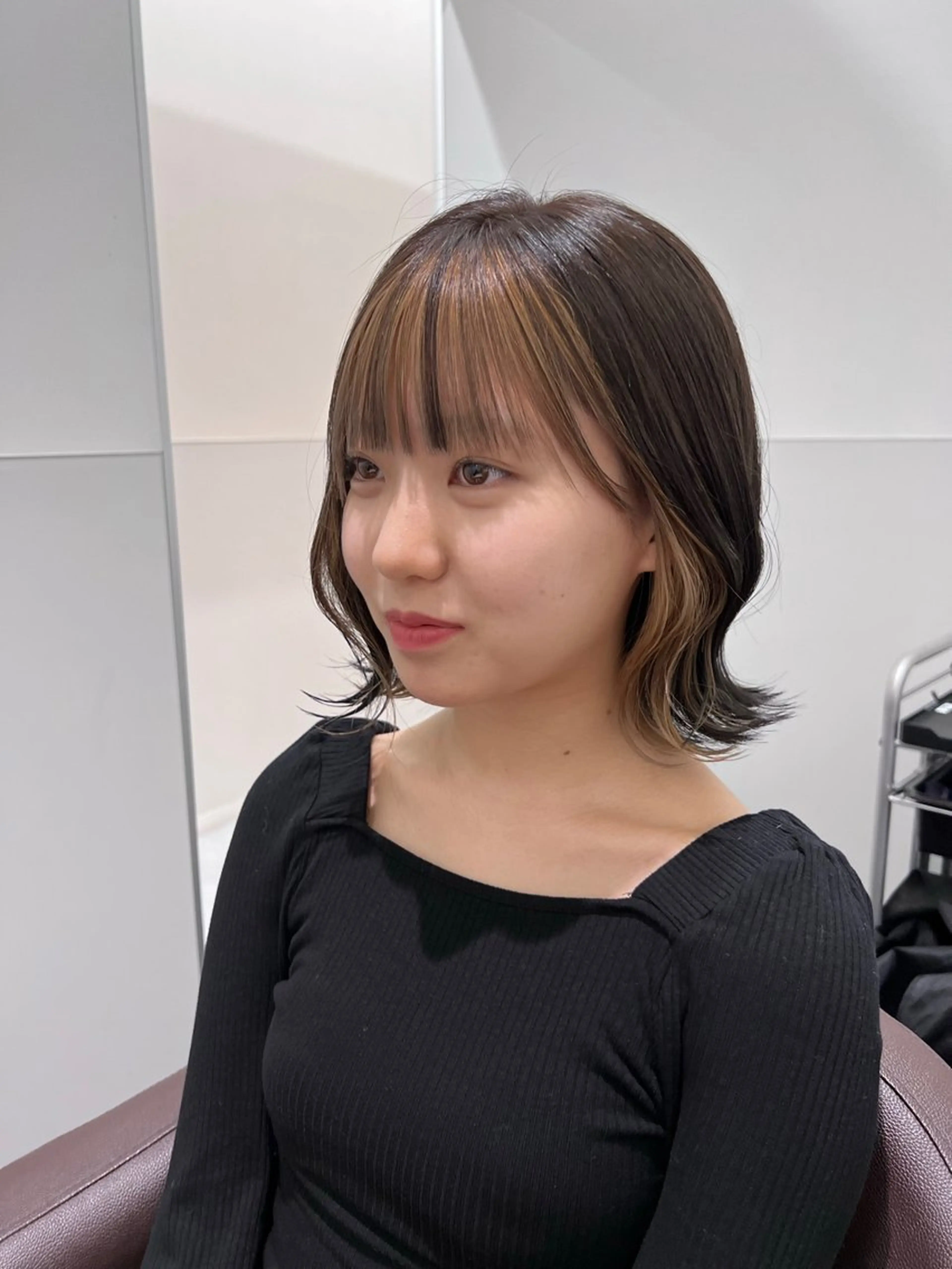 ショート カラー 原宿ボブ・髪質改善 輝来のヘアスタイル