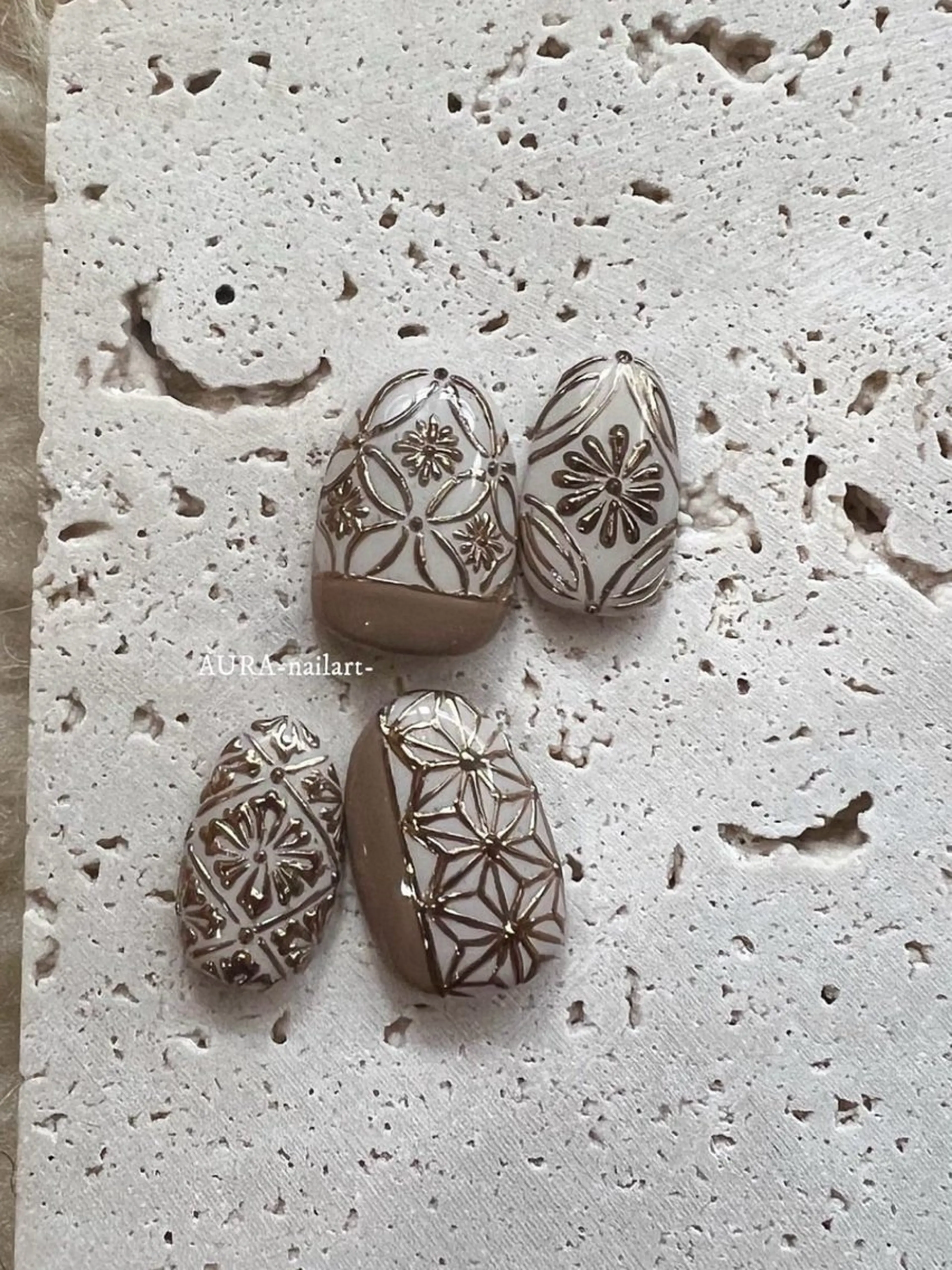 ネイル AURA nailartのネイルデザイン