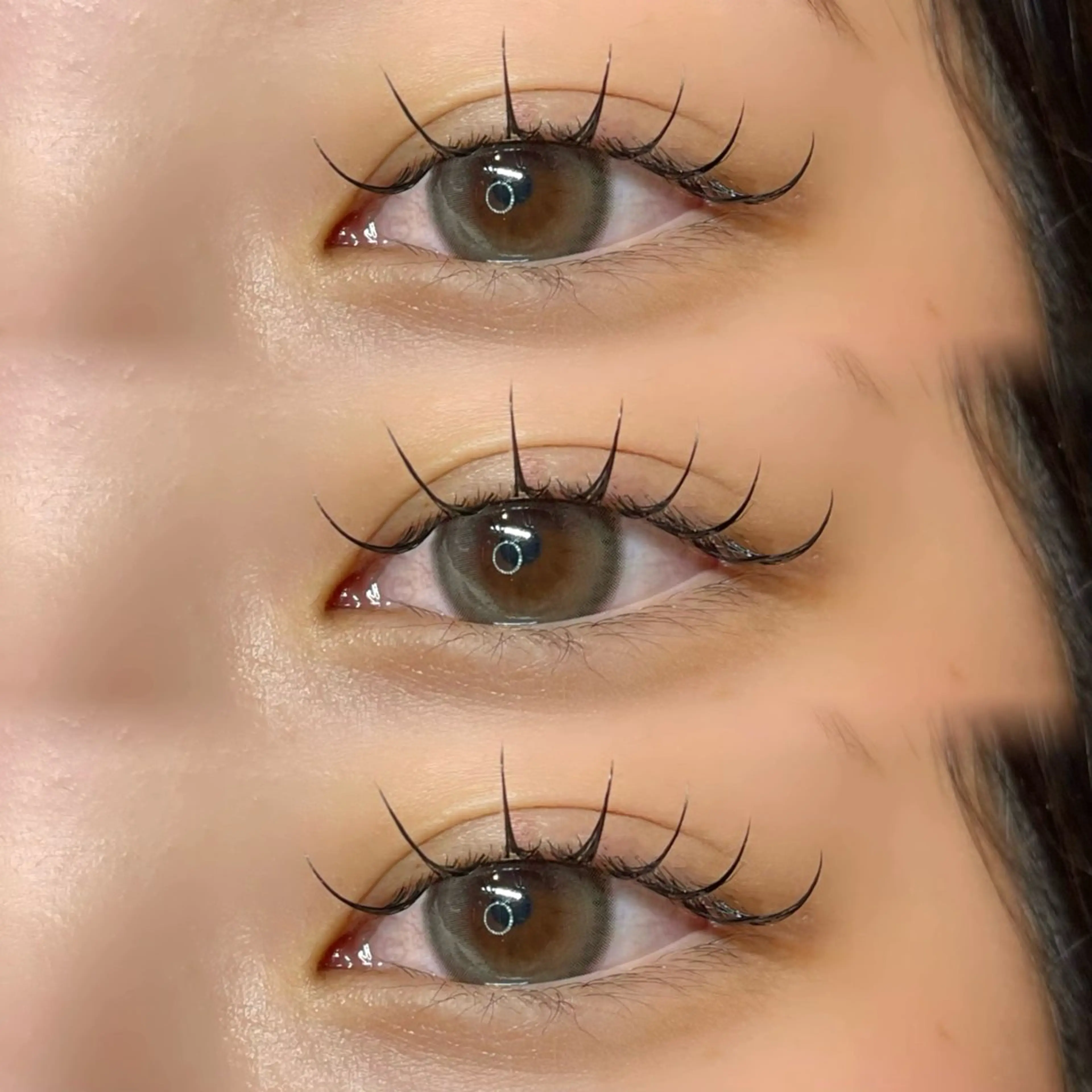 マツエク・マツパ Mell Yuuna ♡パリエク /束感のマツエク・マツパデザイン