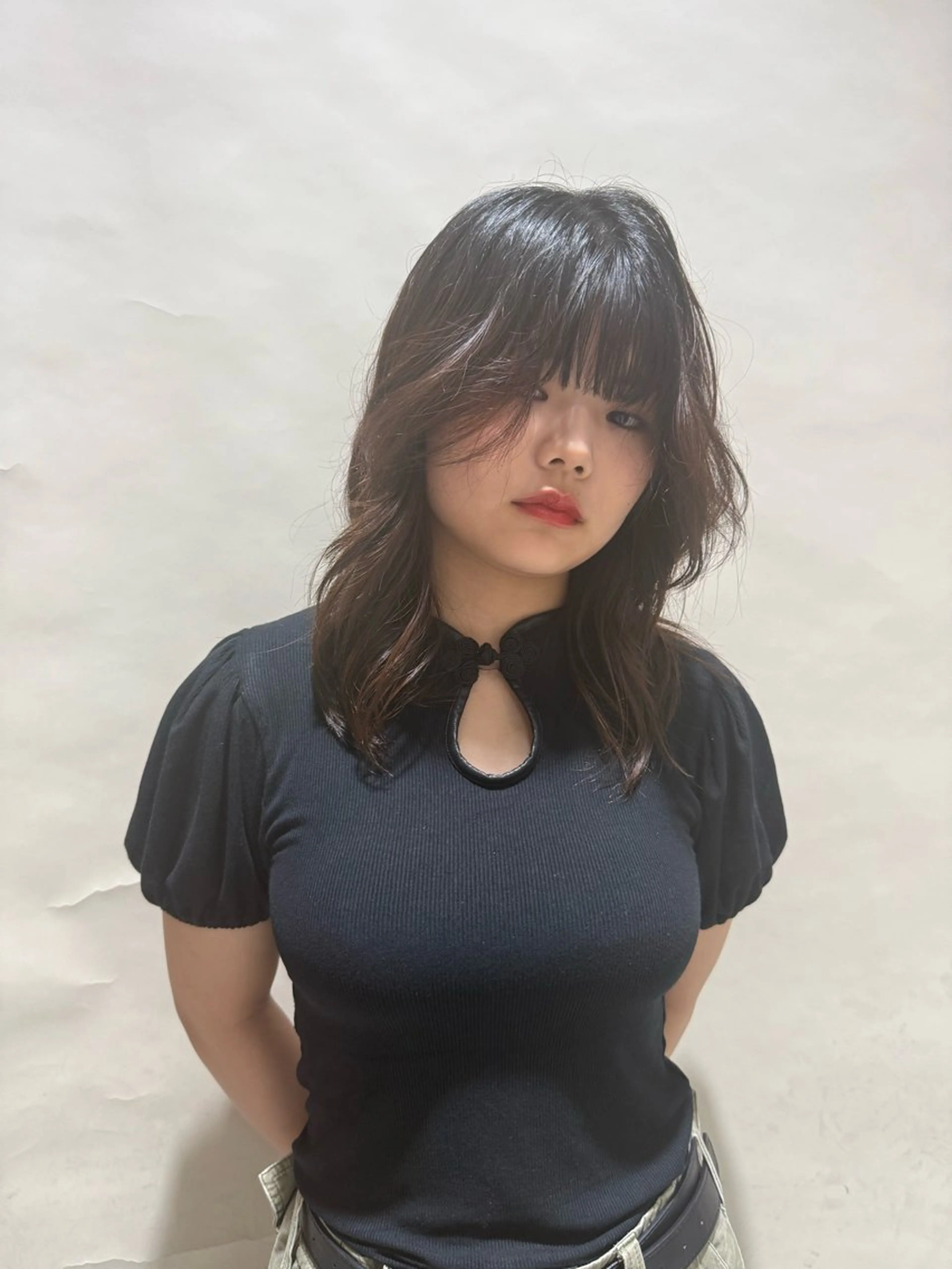 ミディアム ヘアアレンジ BEEHIVE DELUXE🍒絢萌のヘアスタイル