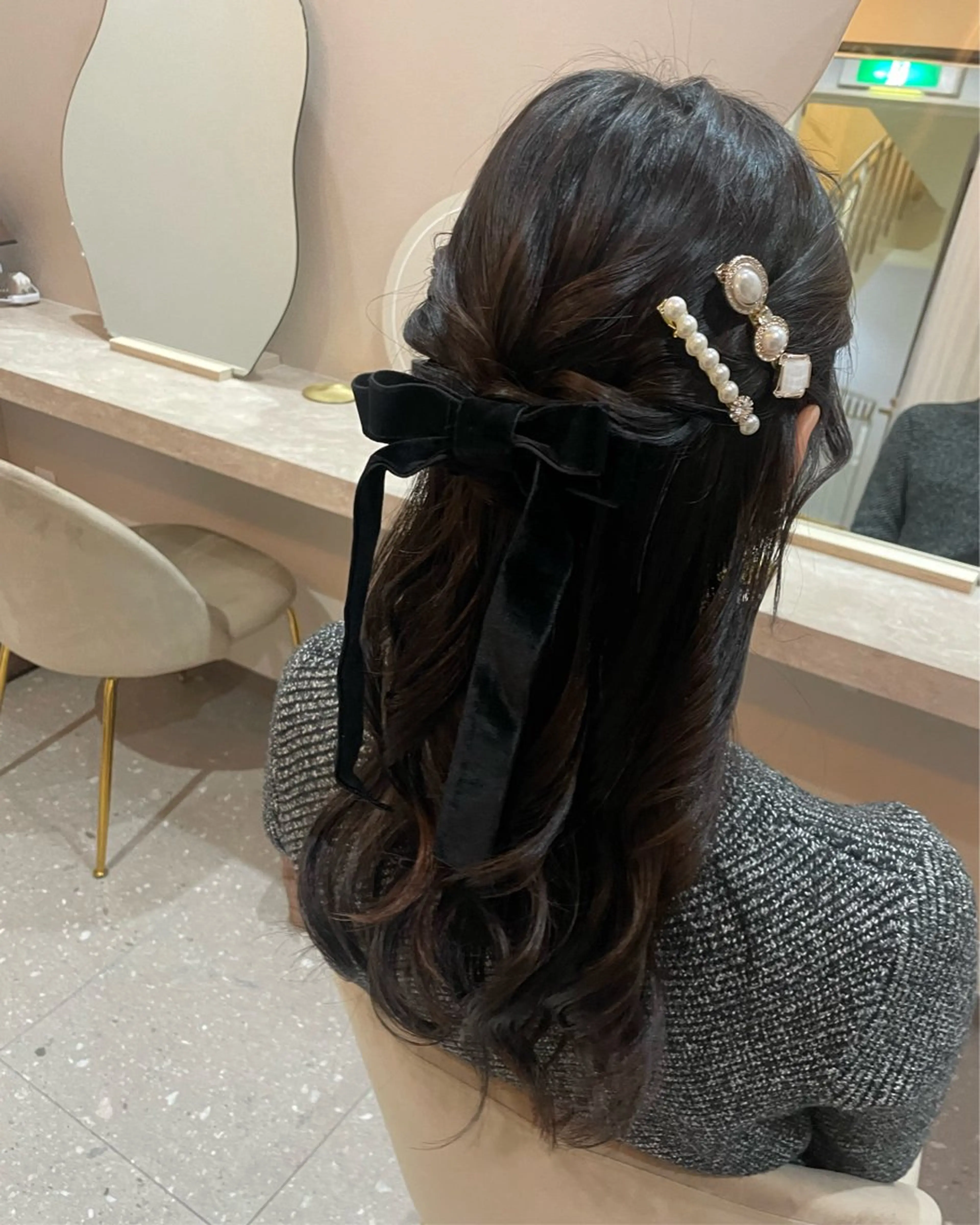 ロング ヘアアレンジ ヘアセット Mila chihiroのヘアスタイル
