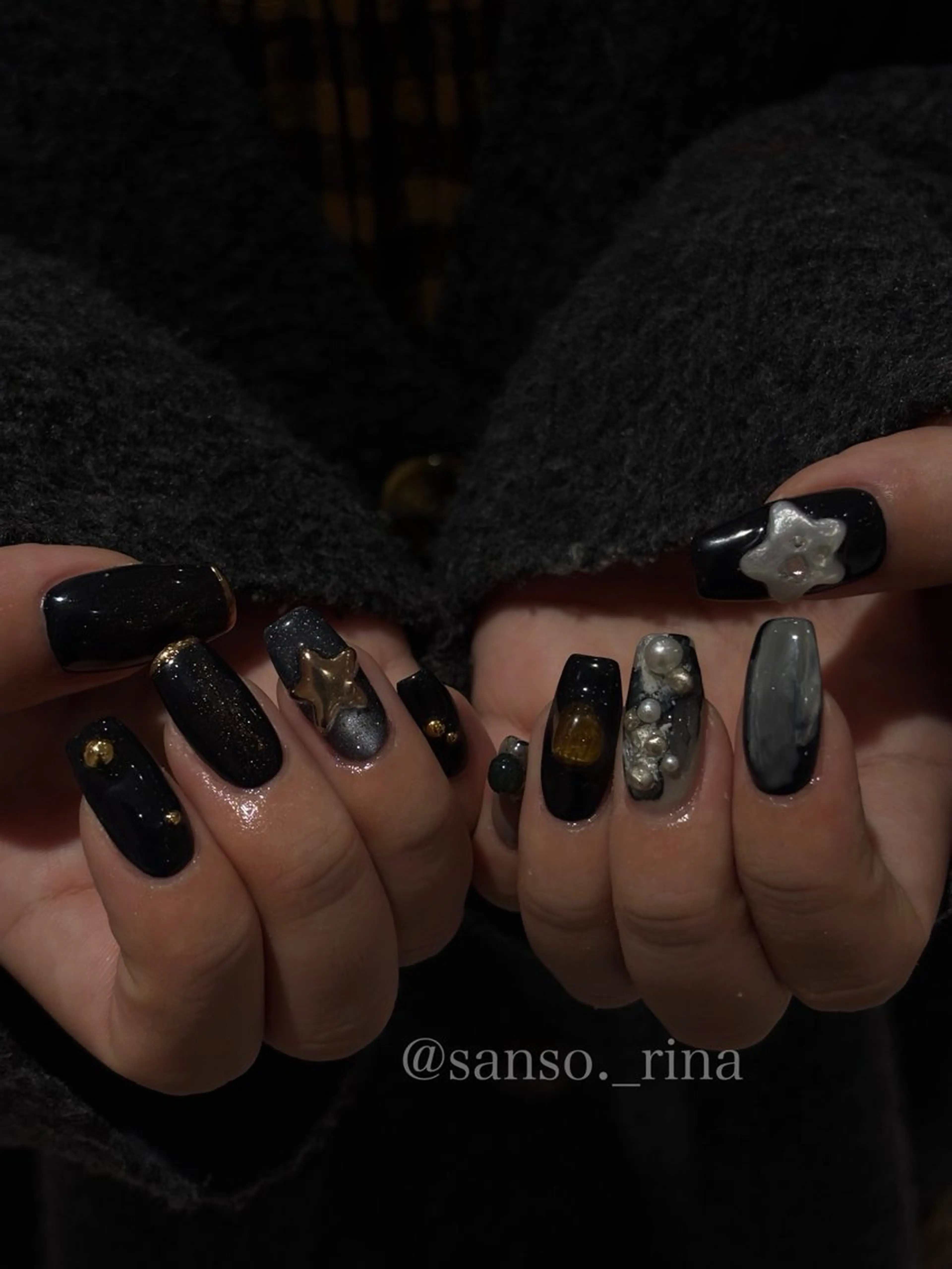 ネイル ハンドネイル フットネイル nuu 栄所属・早川 里奈のネイルデザイン