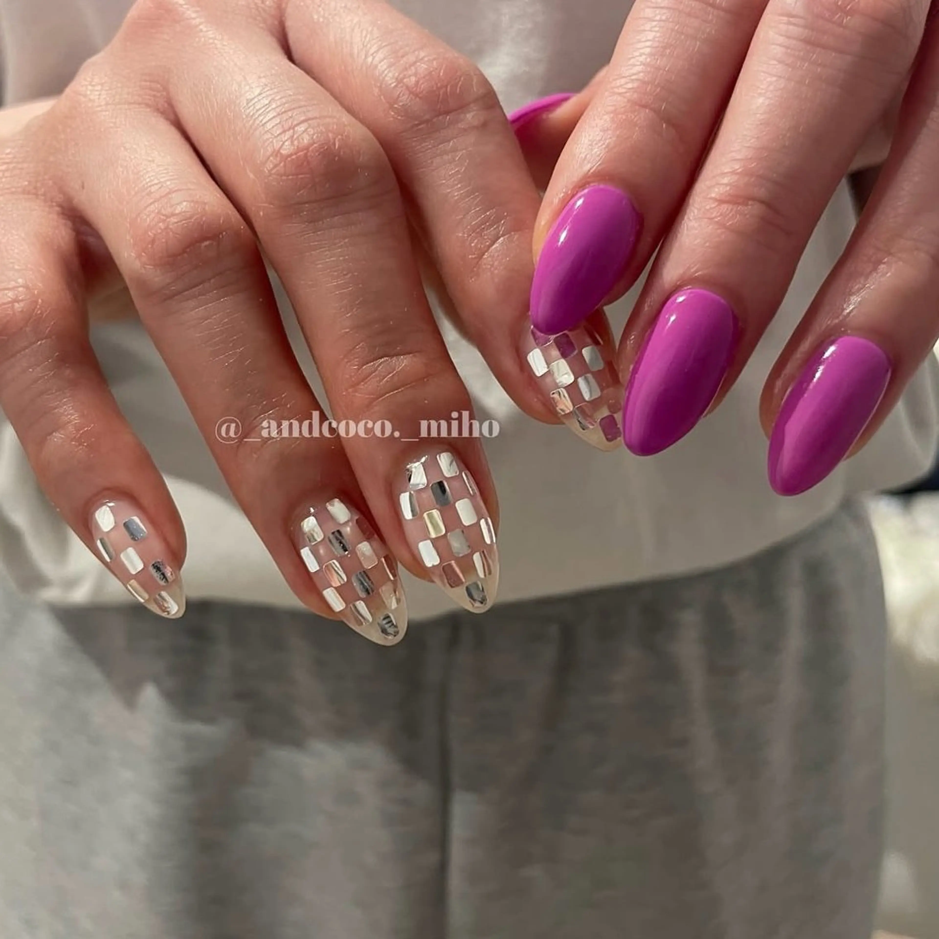 ネイル And  & coco. eyelash & nail所属・Nailist〻 mihoのネイルデザイン