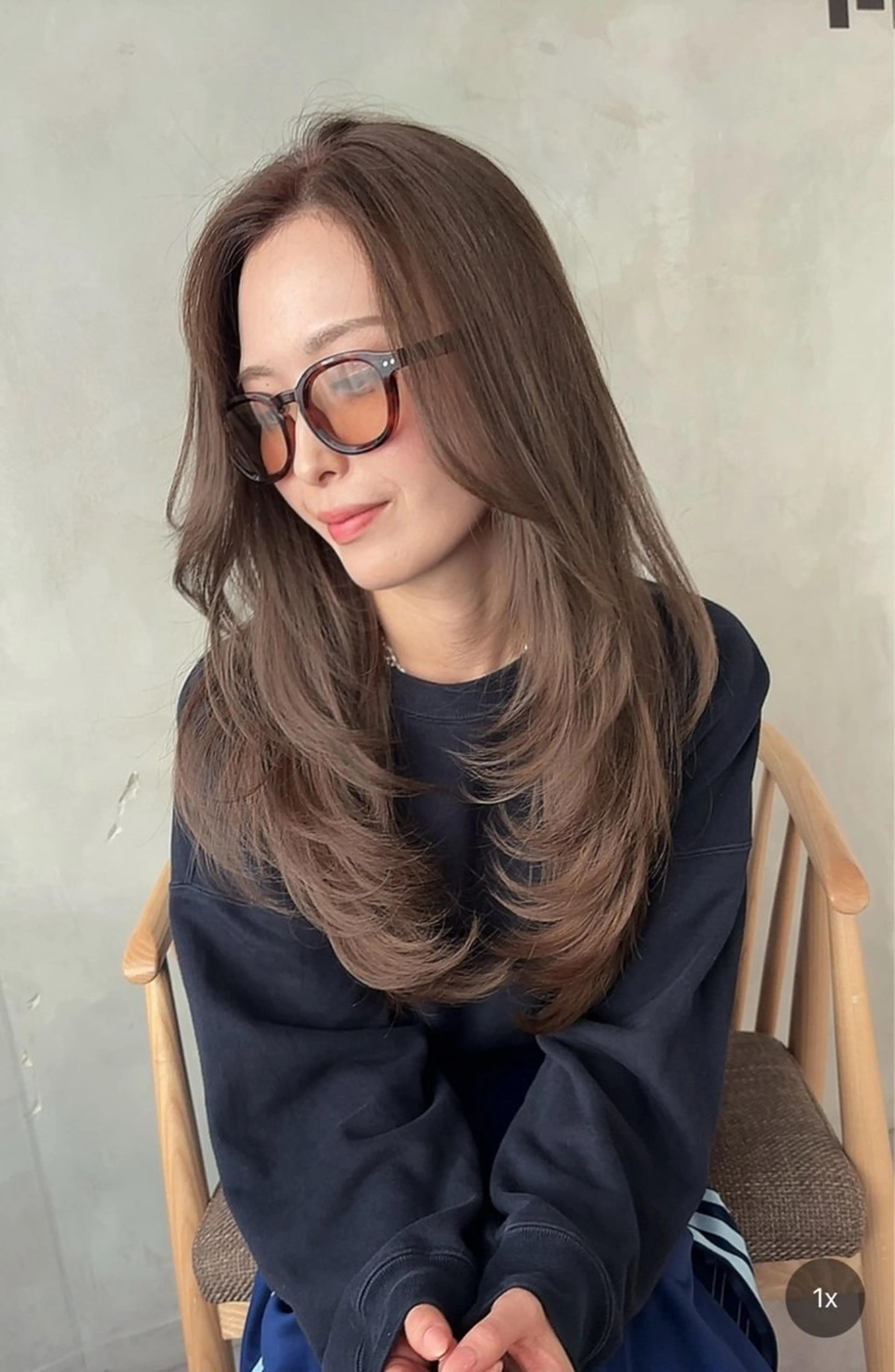 ロング レイヤーカット 可児 令路のヘアスタイル