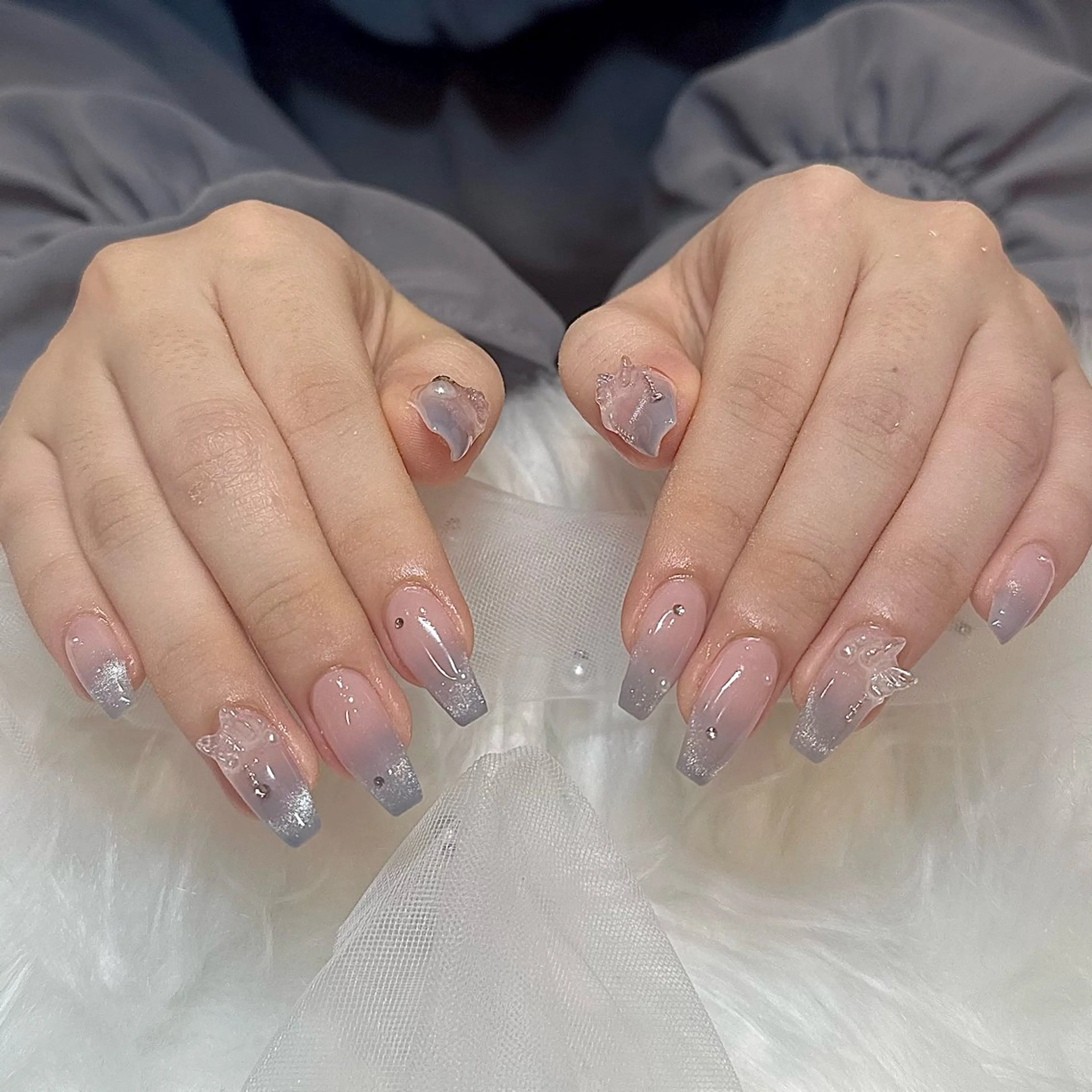 ネイル ハンドネイル She nail studio 原宿店所属・いいだえみ ୨୧ᵕ̤ᴗᵕ̤)のネイルデザイン