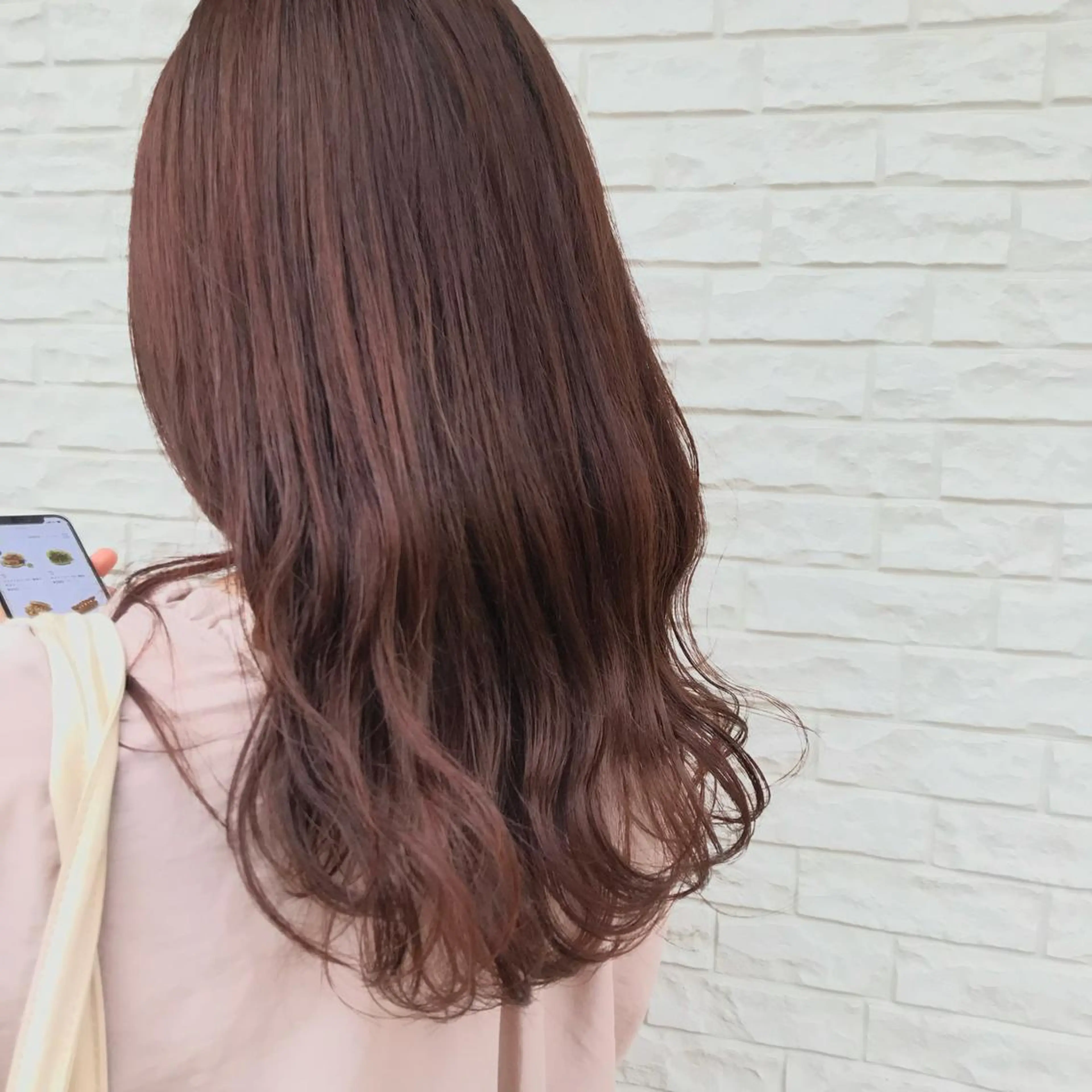 ロング カラー ベージュカラー ピンクカラー ピンクベージュ yoke/美髪矯正/ 脱白髪🪸🩰ヒナコのヘアスタイル