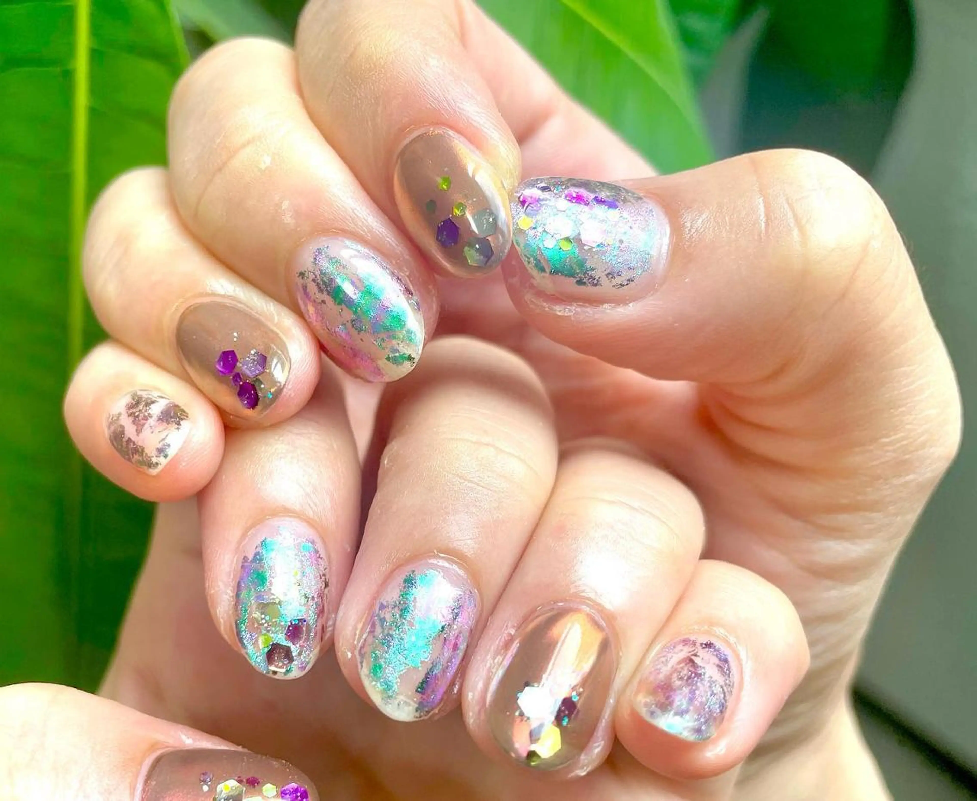 ネイル マツエク・マツパ アートネイル ニュアンスネイル Cat's eye TOKYO 新宿店のネイルデザイン