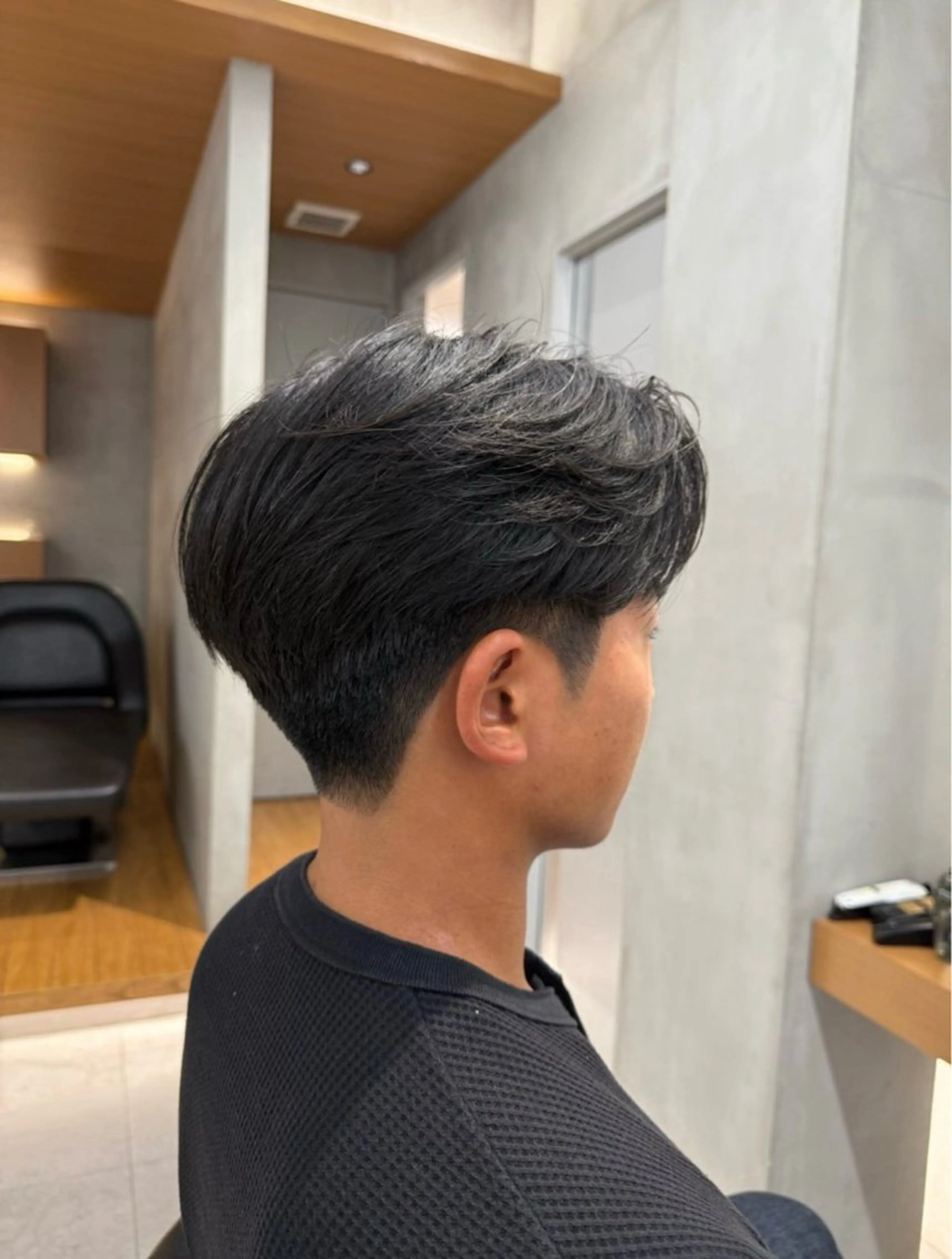 ショート メンズ nico TOKYO所属・ニュアンス/ センターパート/イノのヘアスタイル