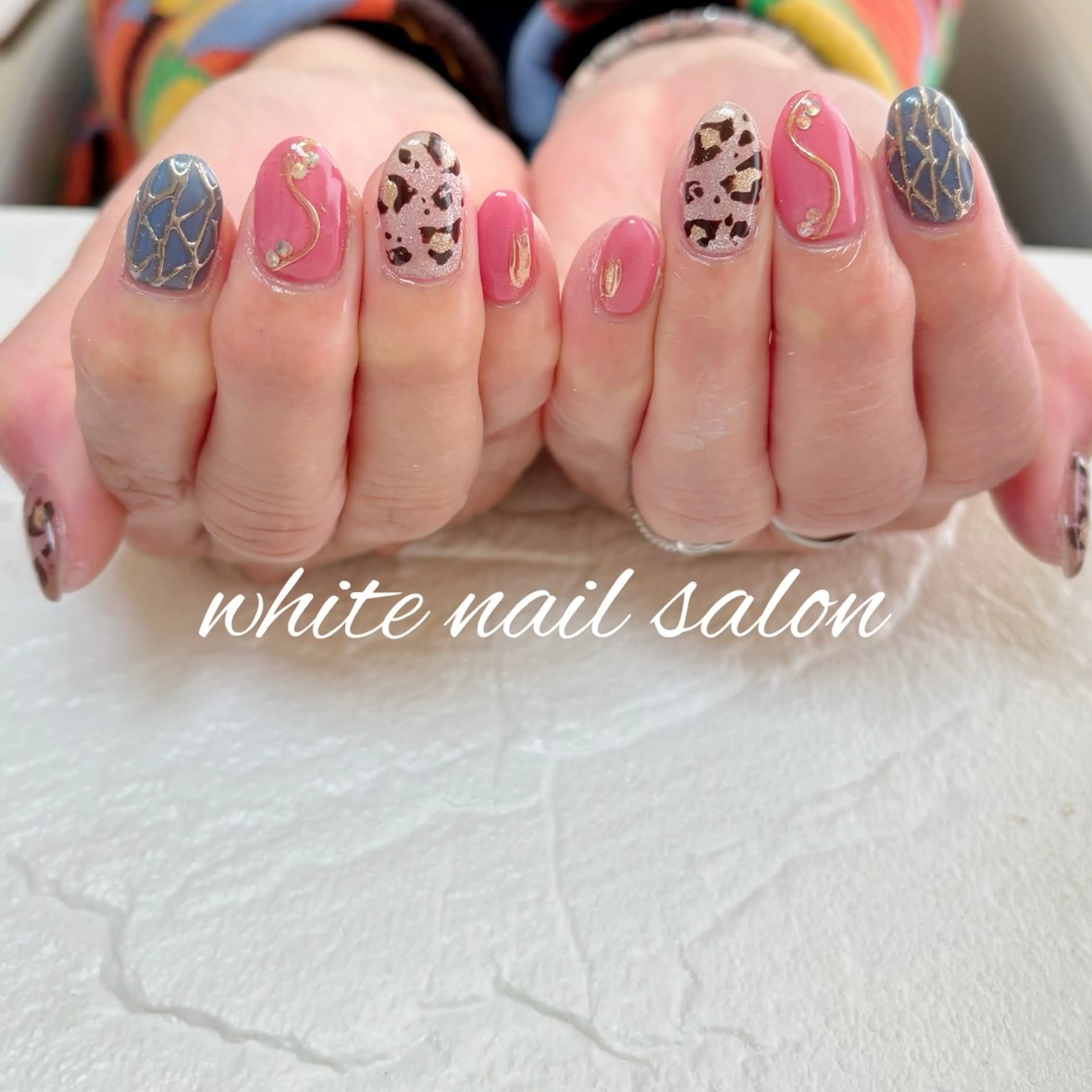ネイル フットネイル ハンドネイル white nail salonのネイルデザイン