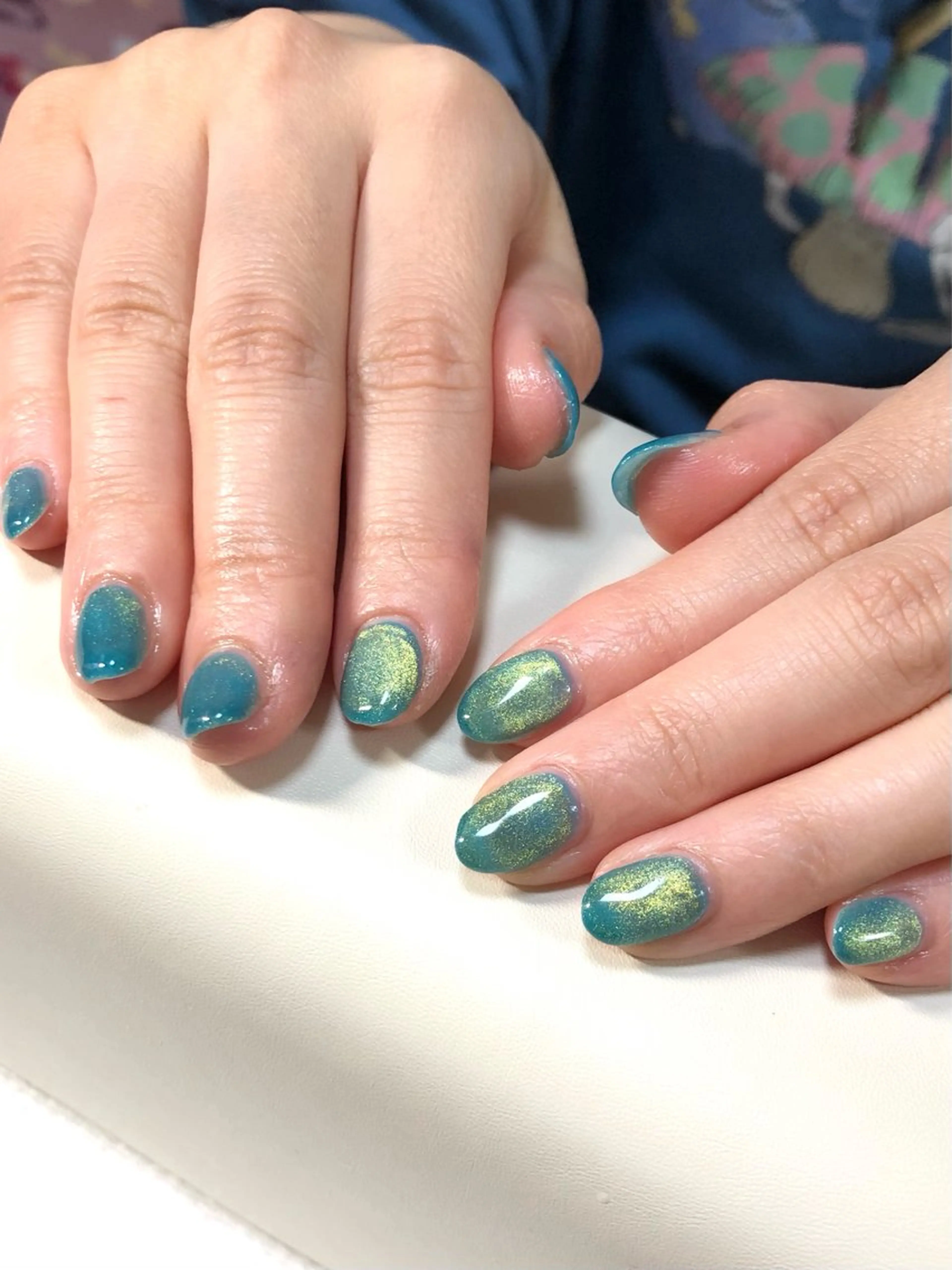ネイル キラキラネイル マグネットネイル ハンドネイル meeho所属・salon *meehoのネイルデザイン
