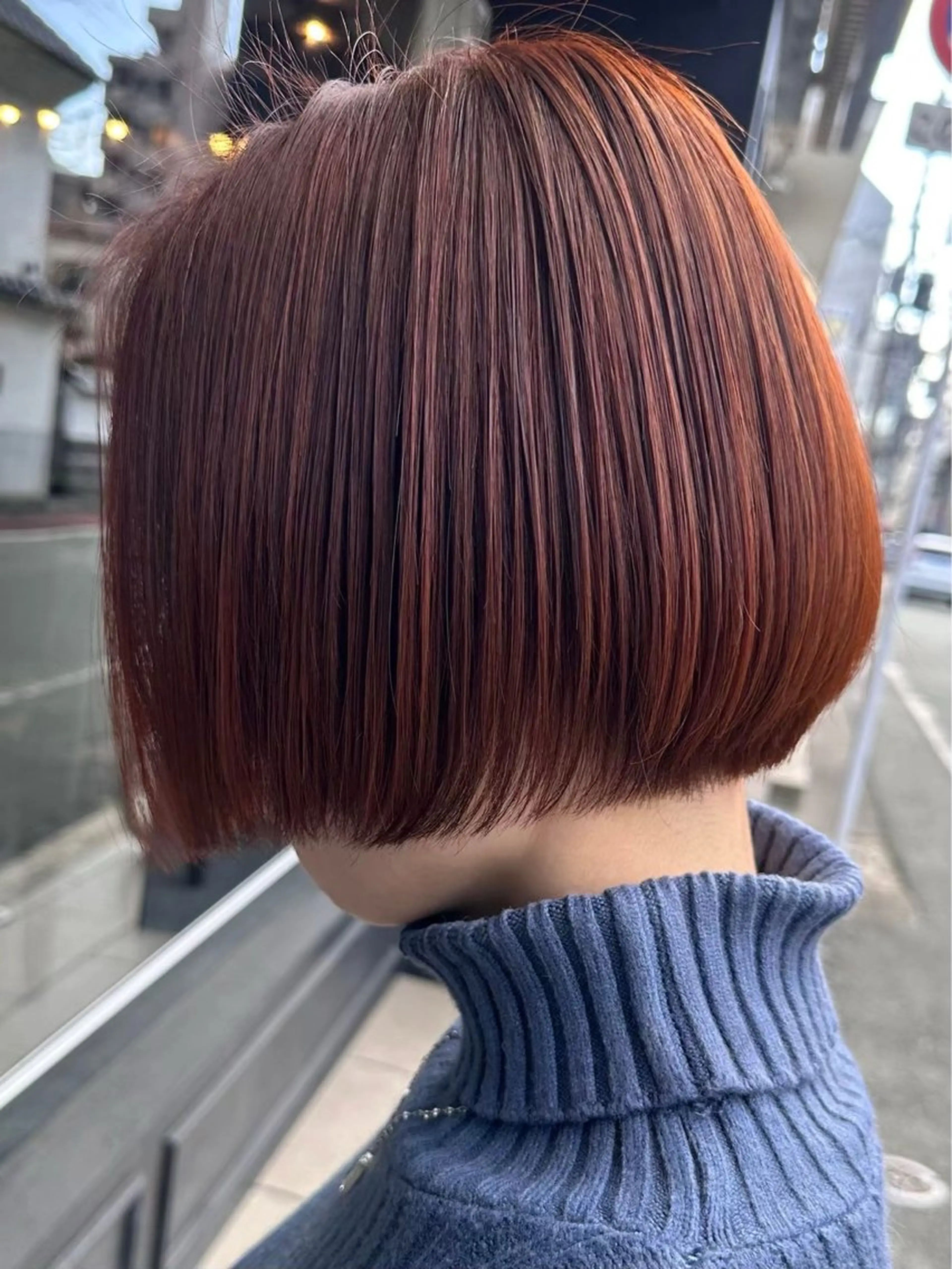 ショート カラー ヘアカラー nari ☺︎ ボブ/透明感カラーのヘアスタイル