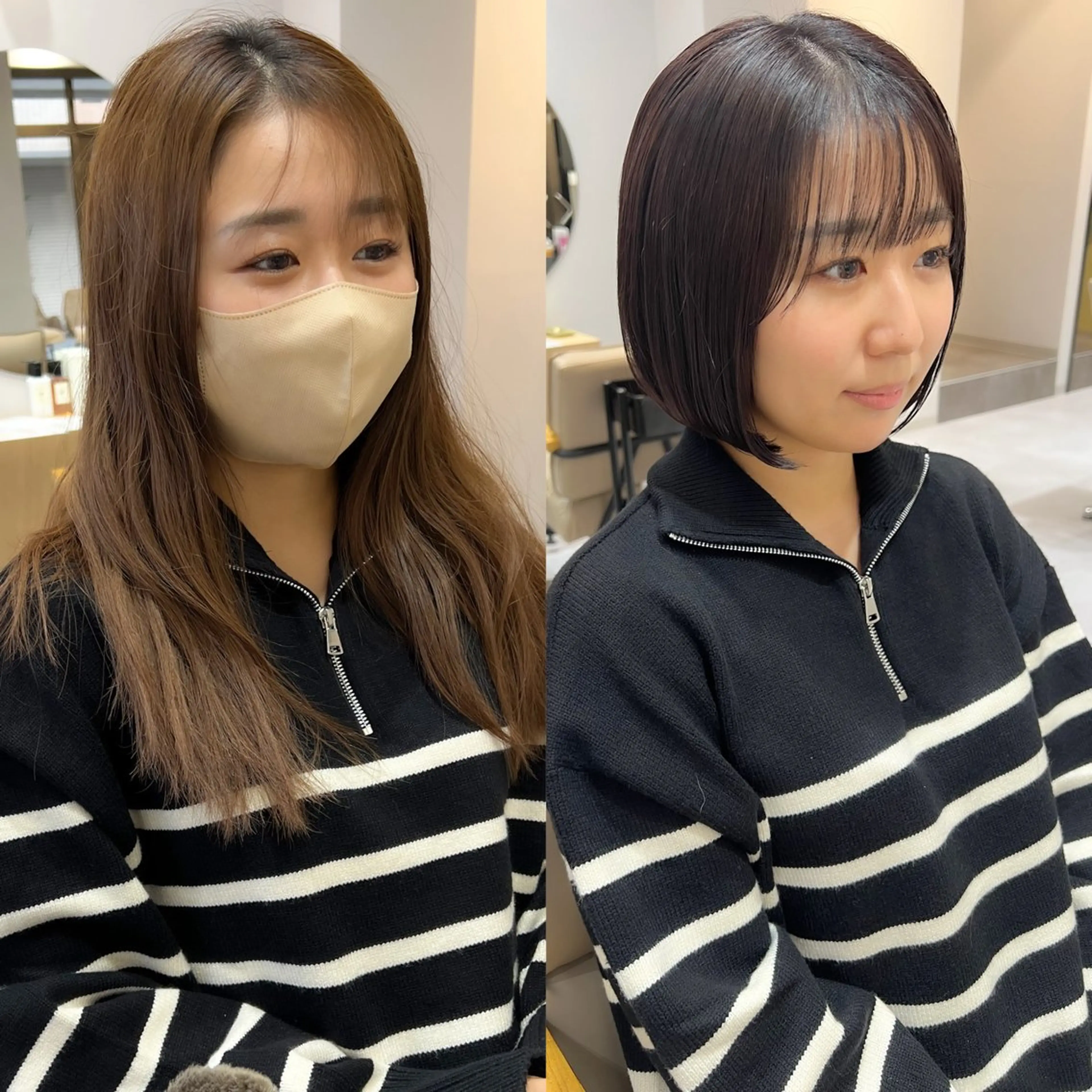 ショート ボブ 韓国風ヘア 似合わせカット カット 🫧艶カラー 特化美容師/すず🫧のヘアスタイル