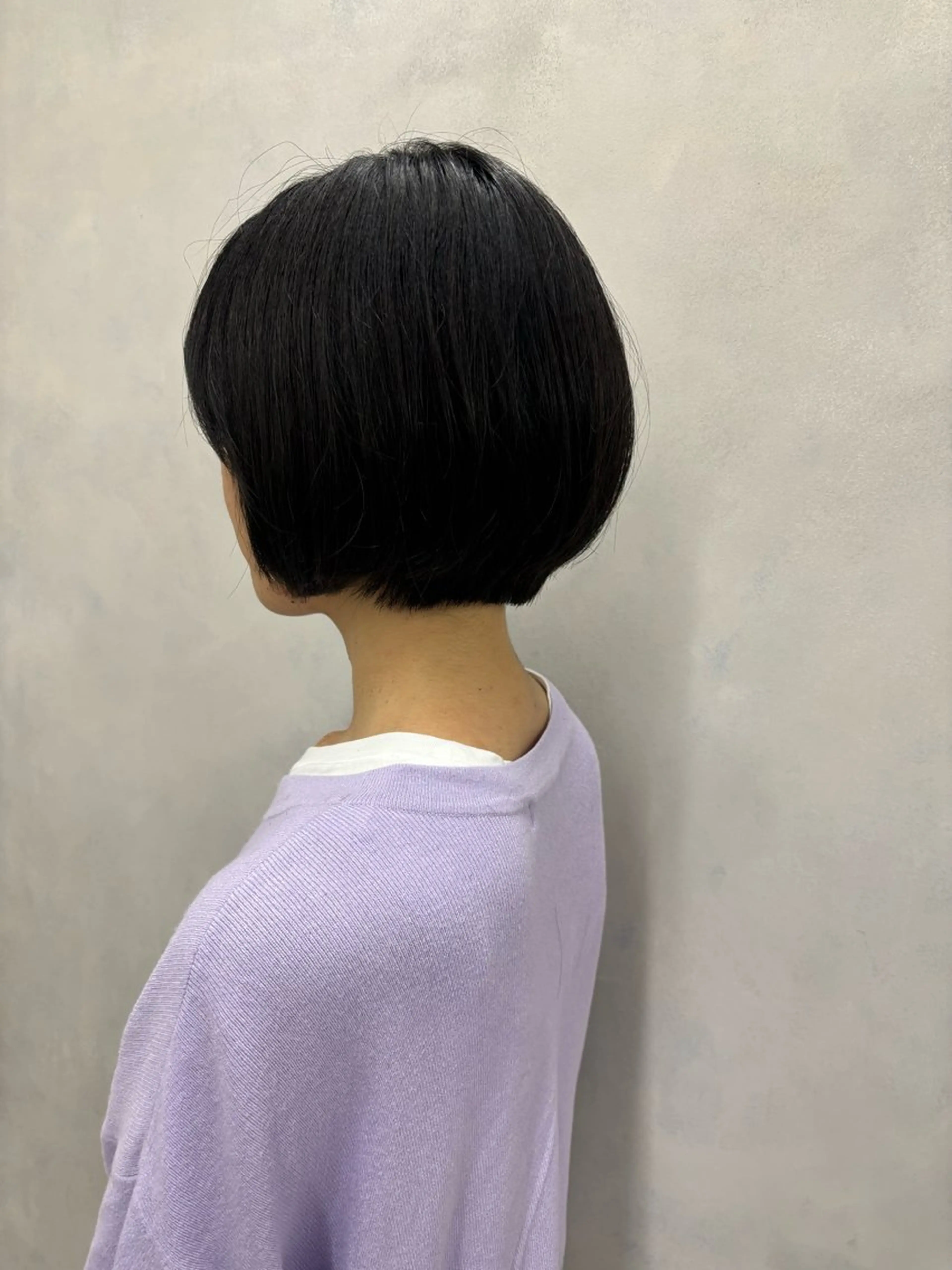 ショート lleno所属・Honami ⋆☽ 縮毛矯正モデル募集中のヘアスタイル