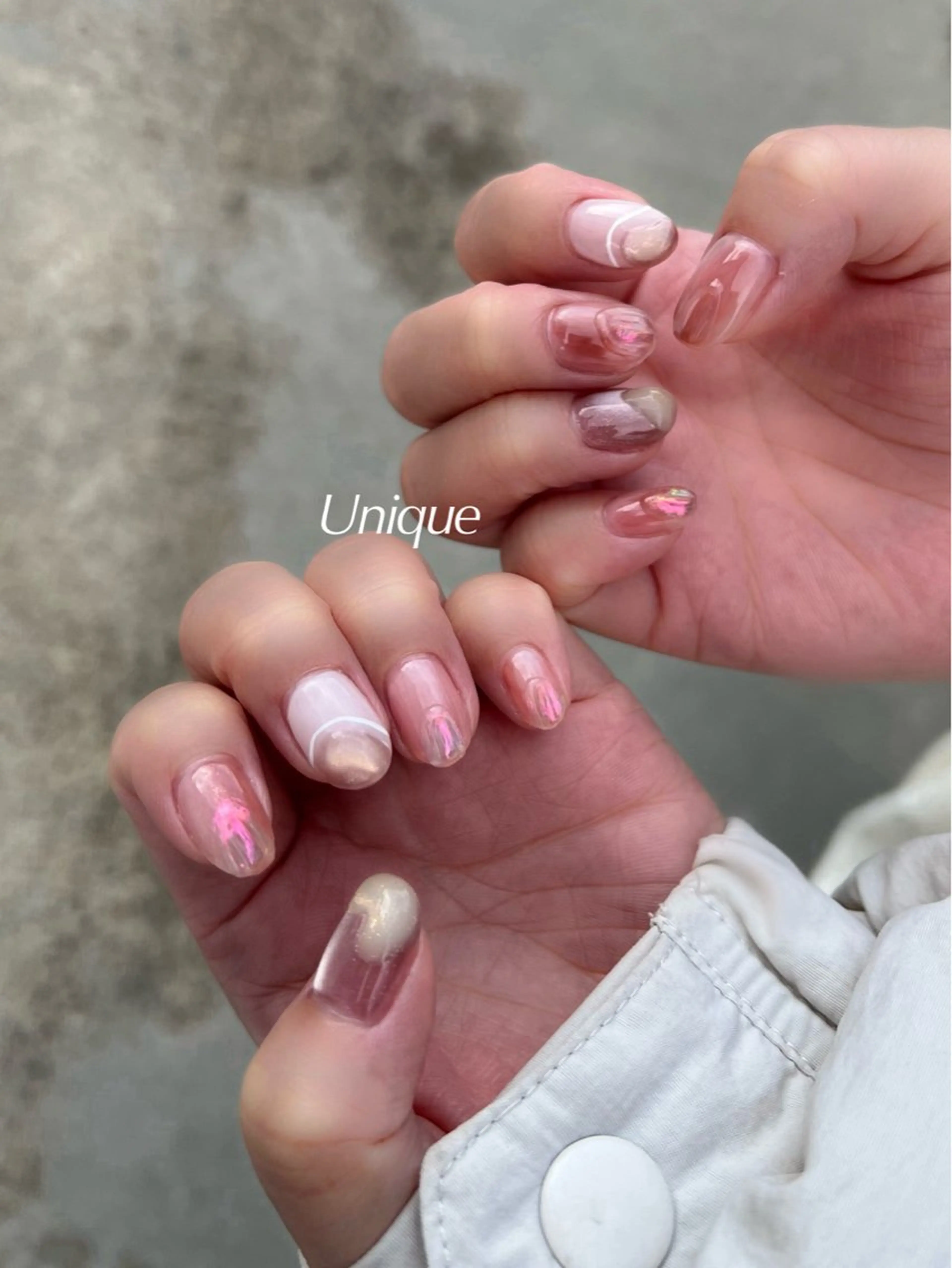 ネイル ハンドネイル Unique 【ユニーク】のネイルデザイン