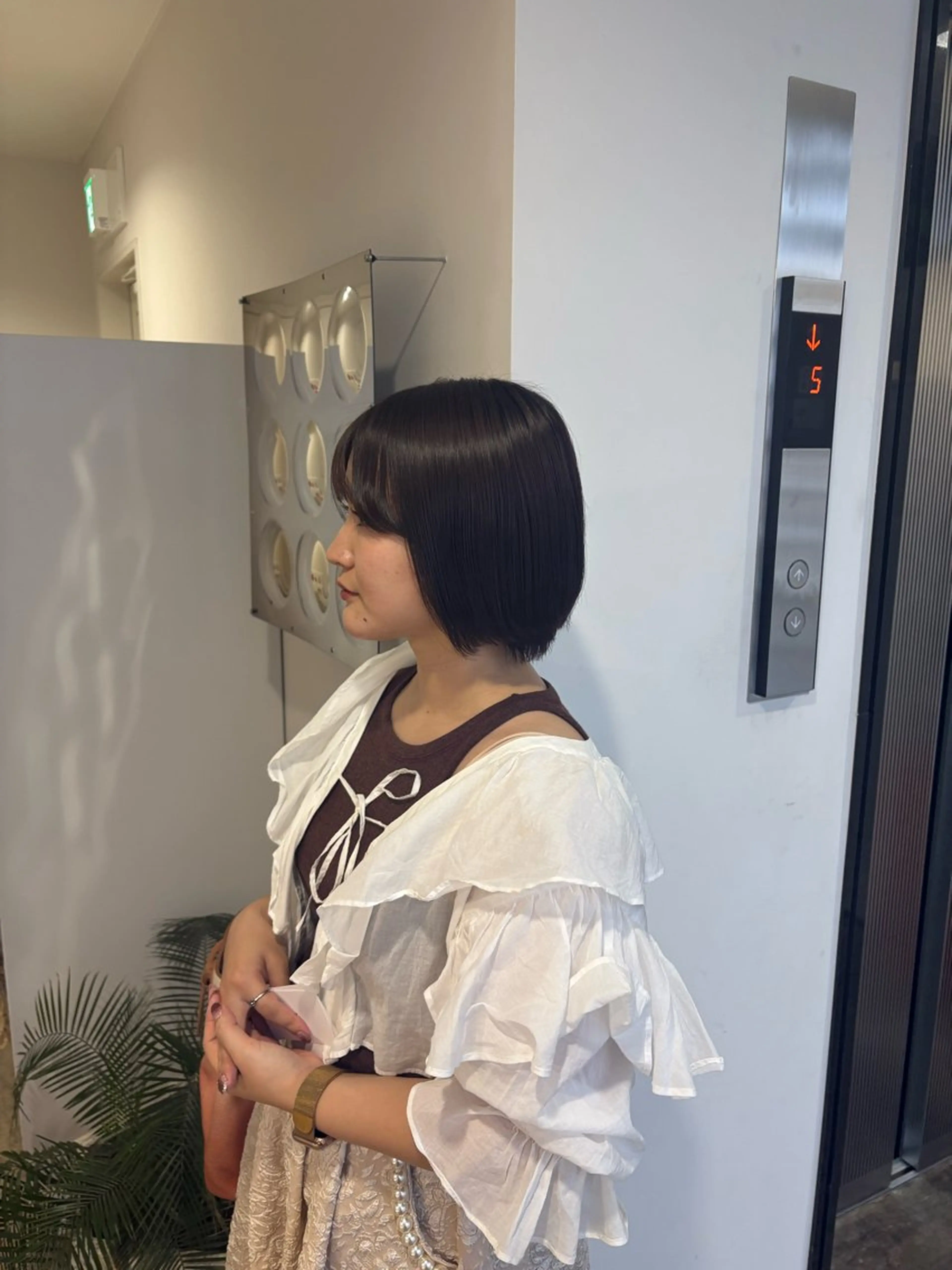 カラー ピンクカラー カット ヘアカラー トリートメント Jr.スタイリスト ヨシノヒメカのヘアスタイル