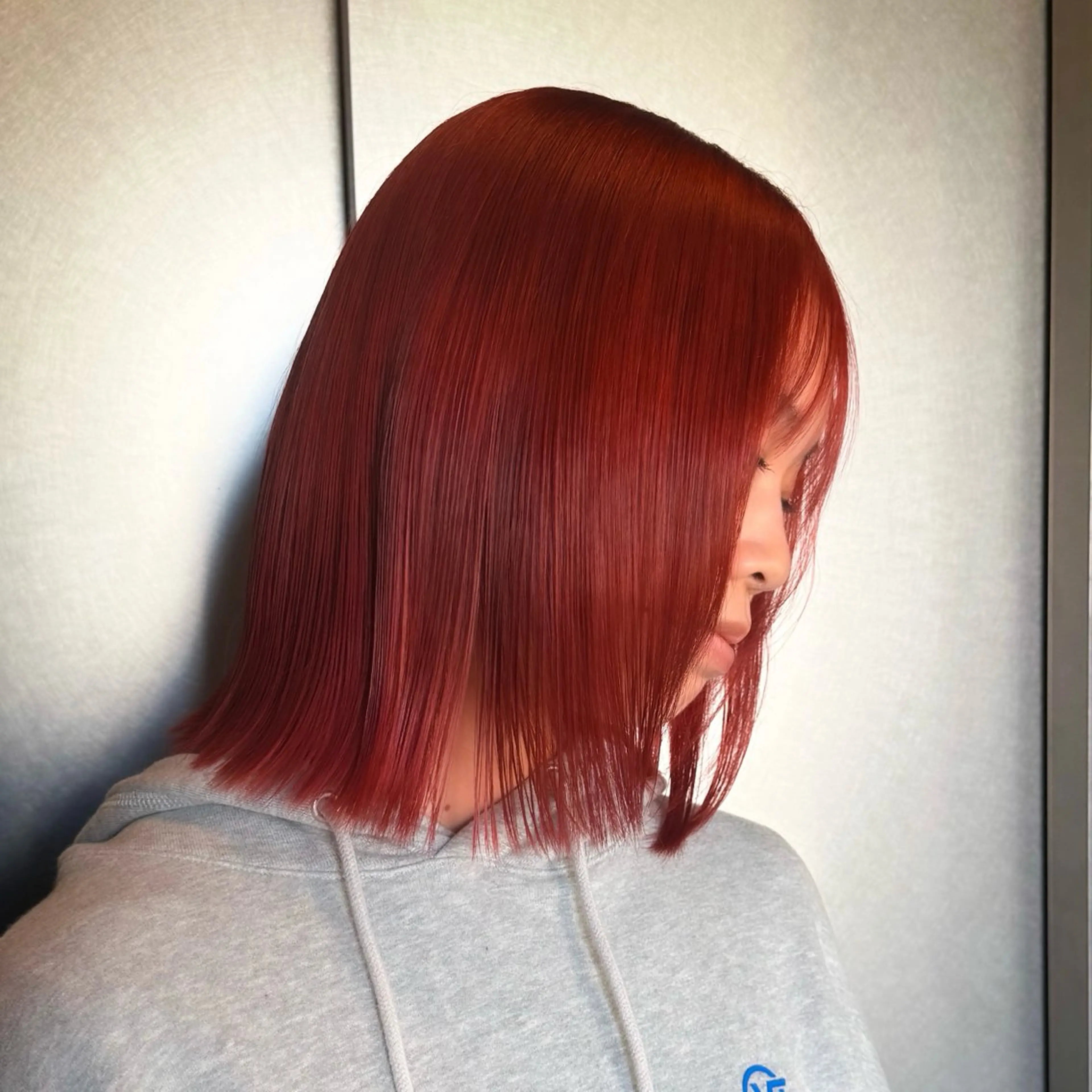 ミディアム カラー カット ヘアカラー トリートメント 🎃似合わせ暖色/ 抜け感レイヤー/ゆいのヘアスタイル