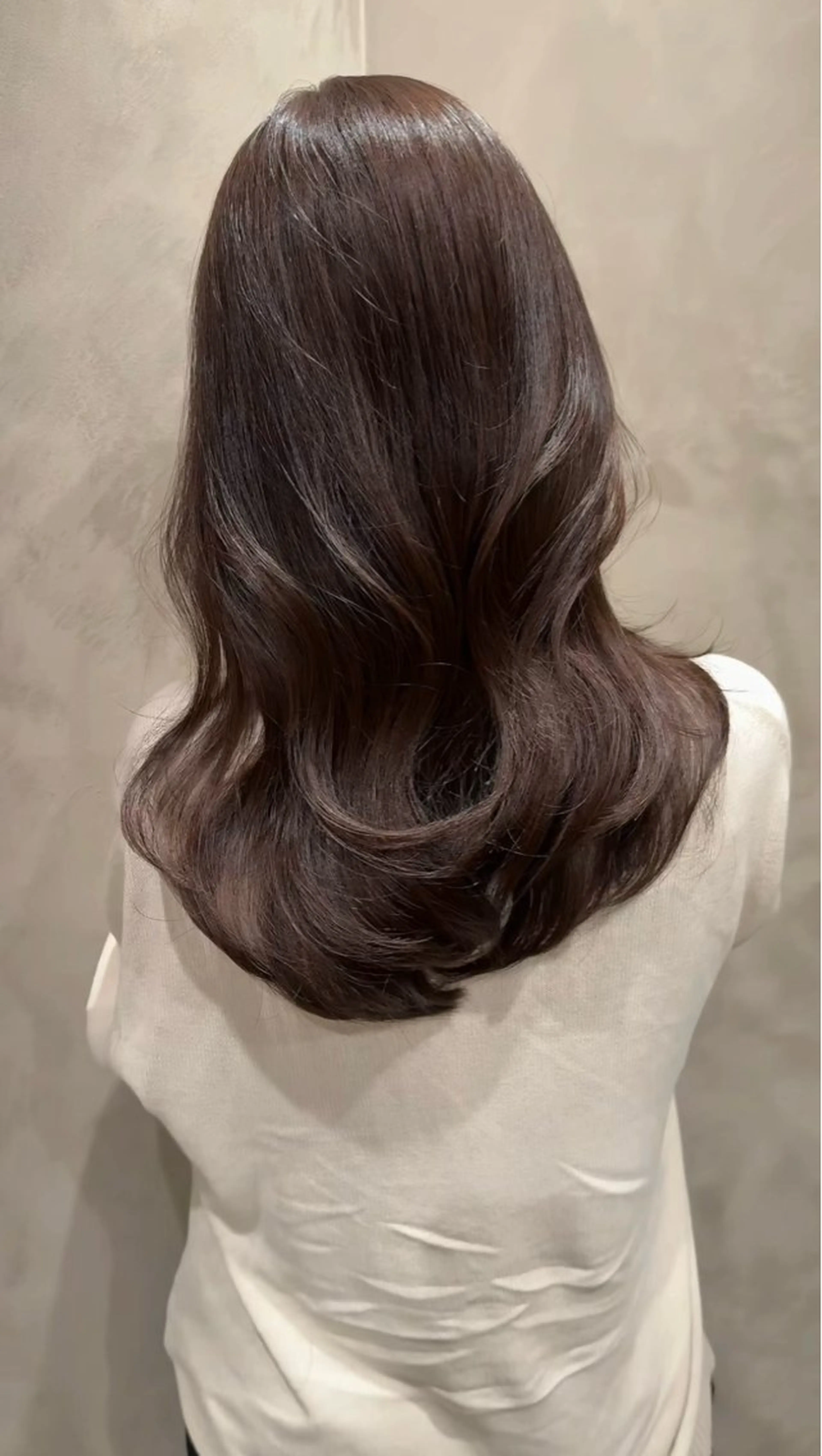 セミロング ヘアカラー トリートメント 三浦 秀太郎のヘアスタイル