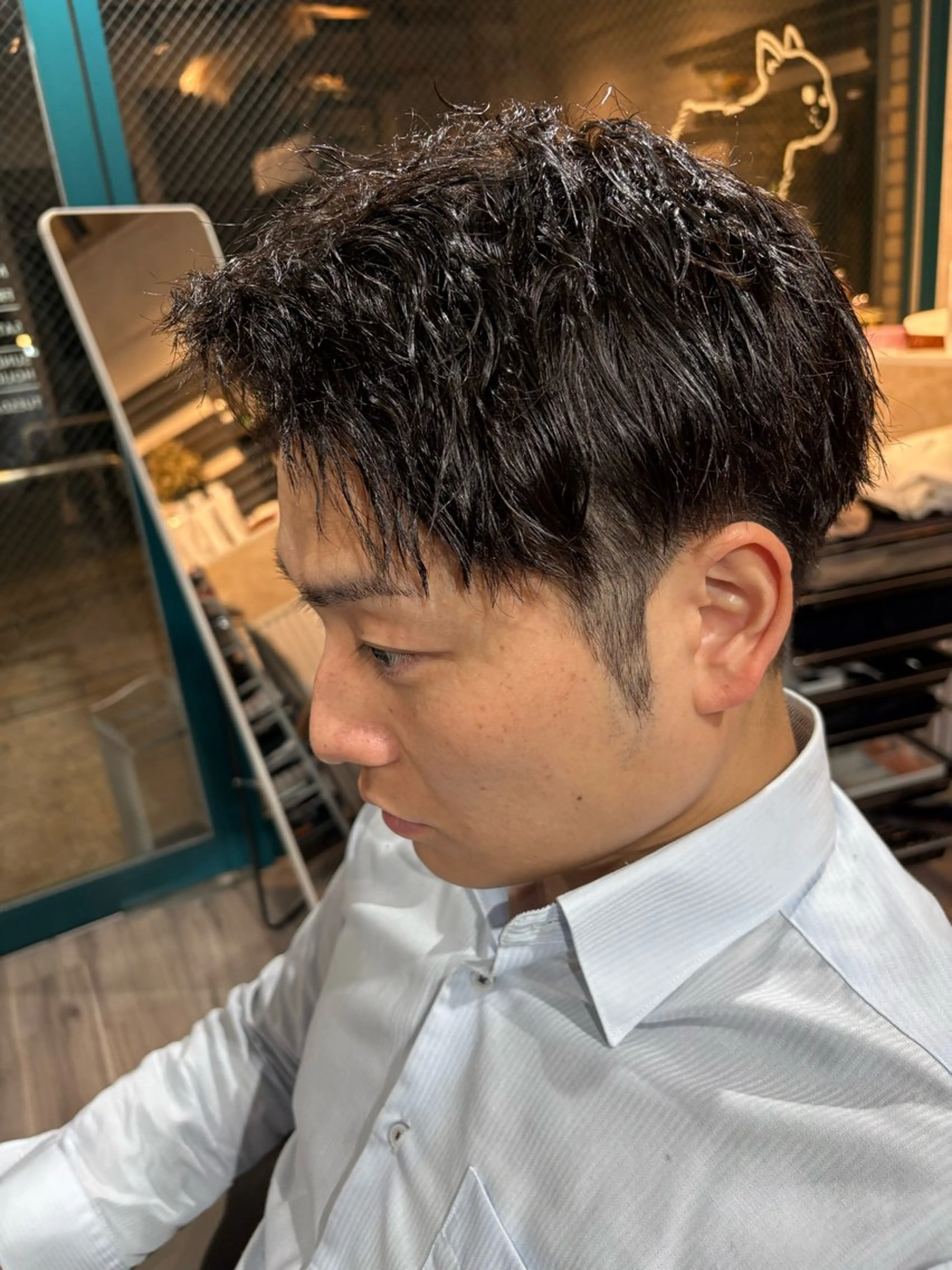 メンズ カット 林 将大のヘアスタイル