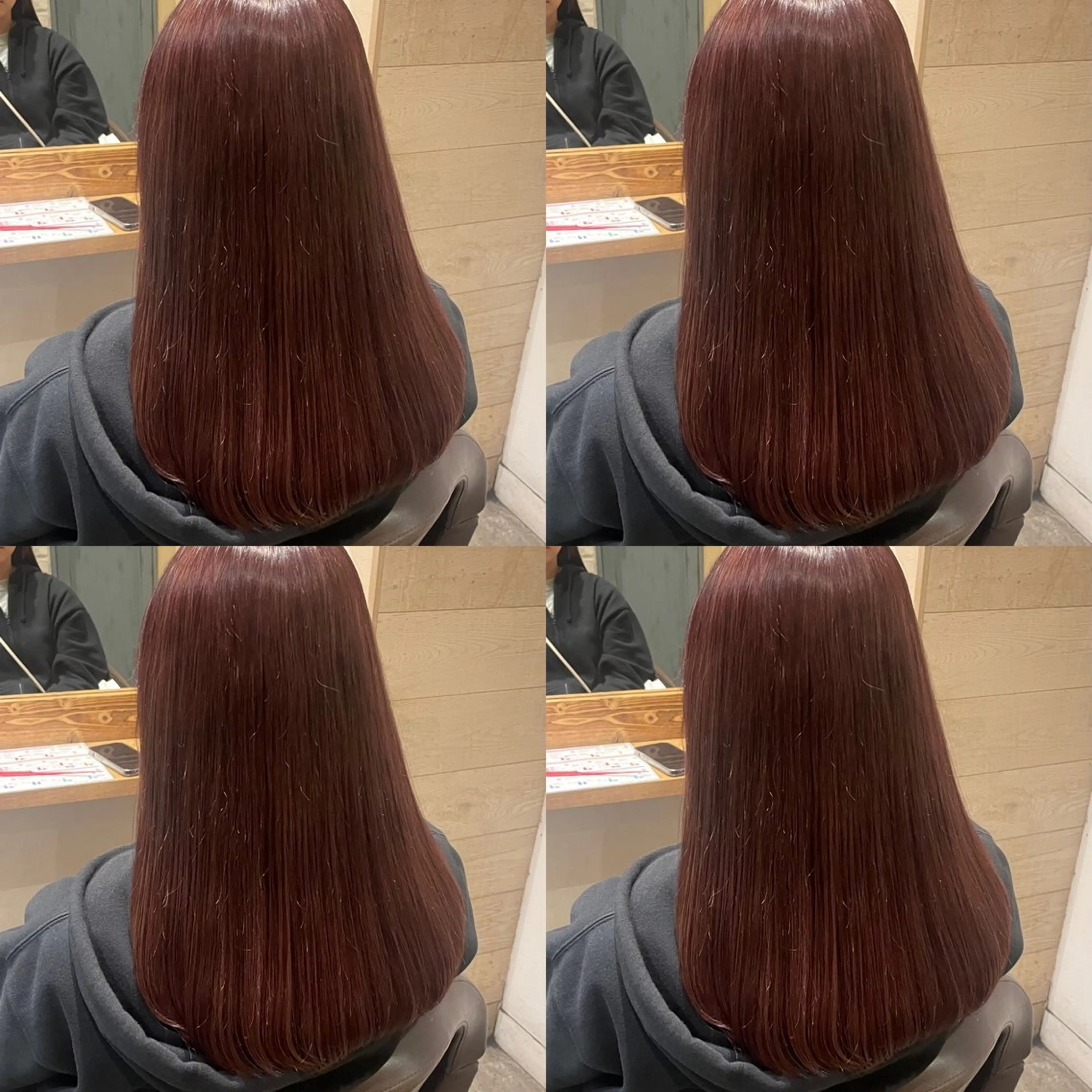 ミディアム カラー 艶カラー🦋髪質改善 🫧MINAMIのヘアスタイル