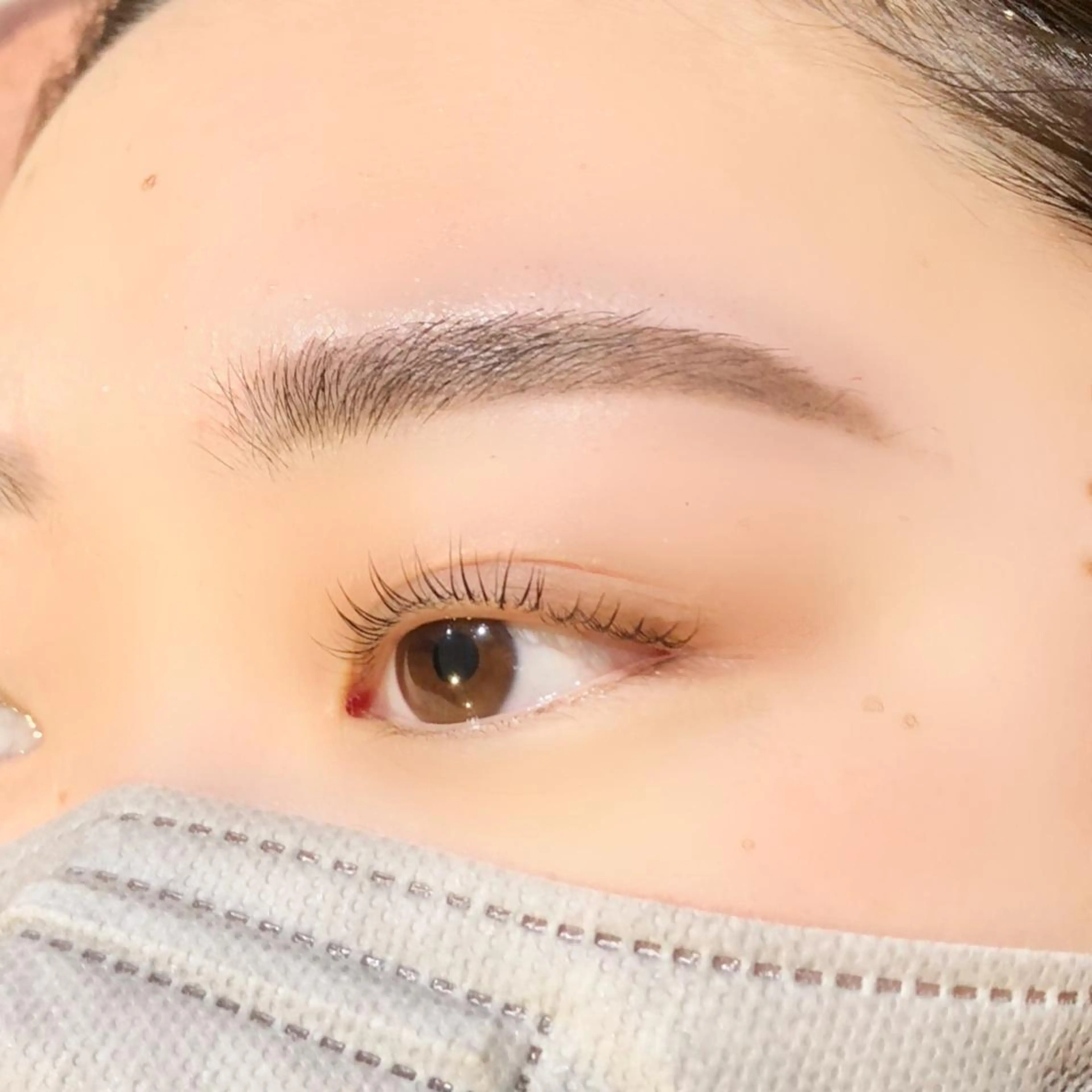 マツエク・マツパ アイブロウ MODEK'S あやねのヘアスタイル