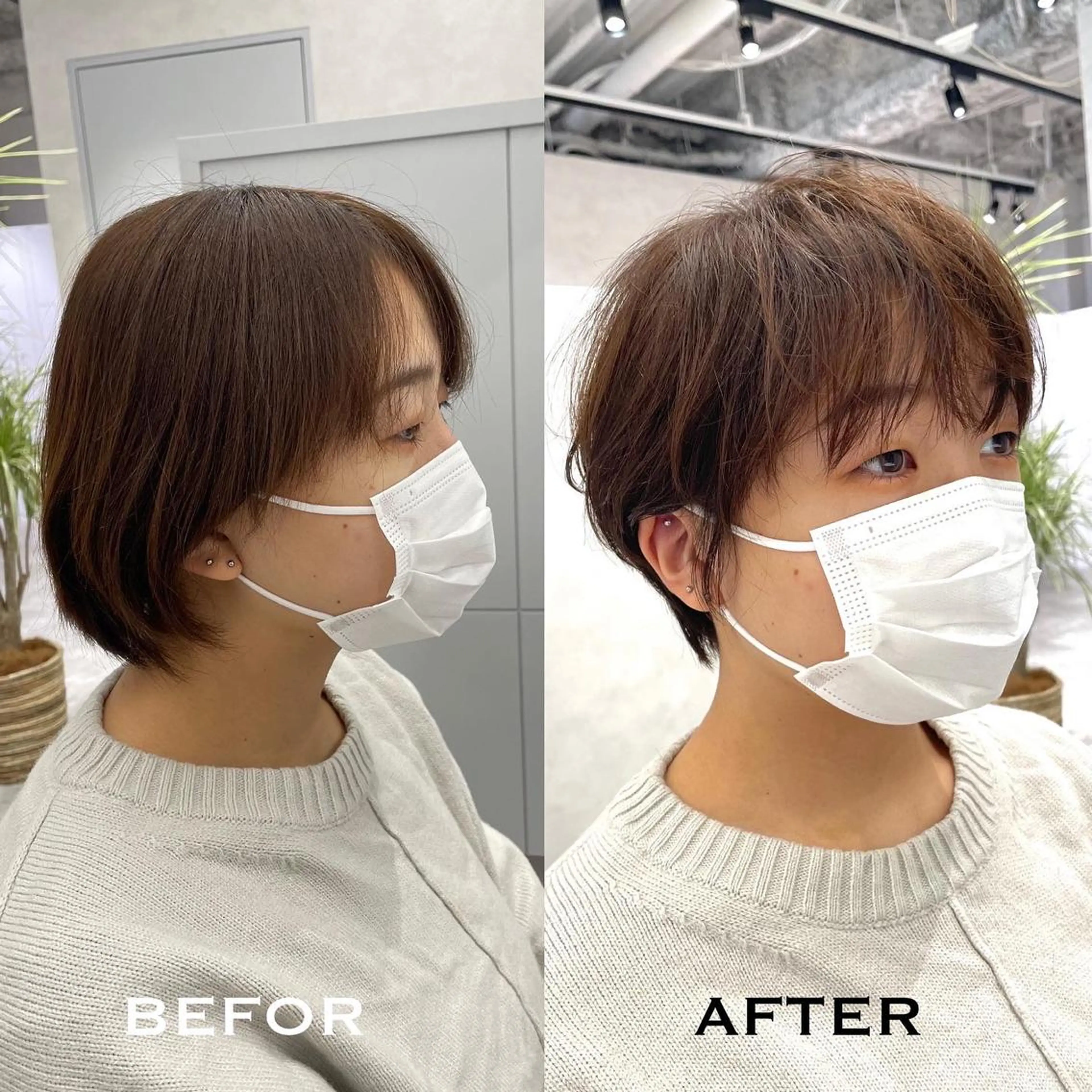 ショート ショートヘア kiitos (キートス)所属・原田 貢太郎のヘアスタイル