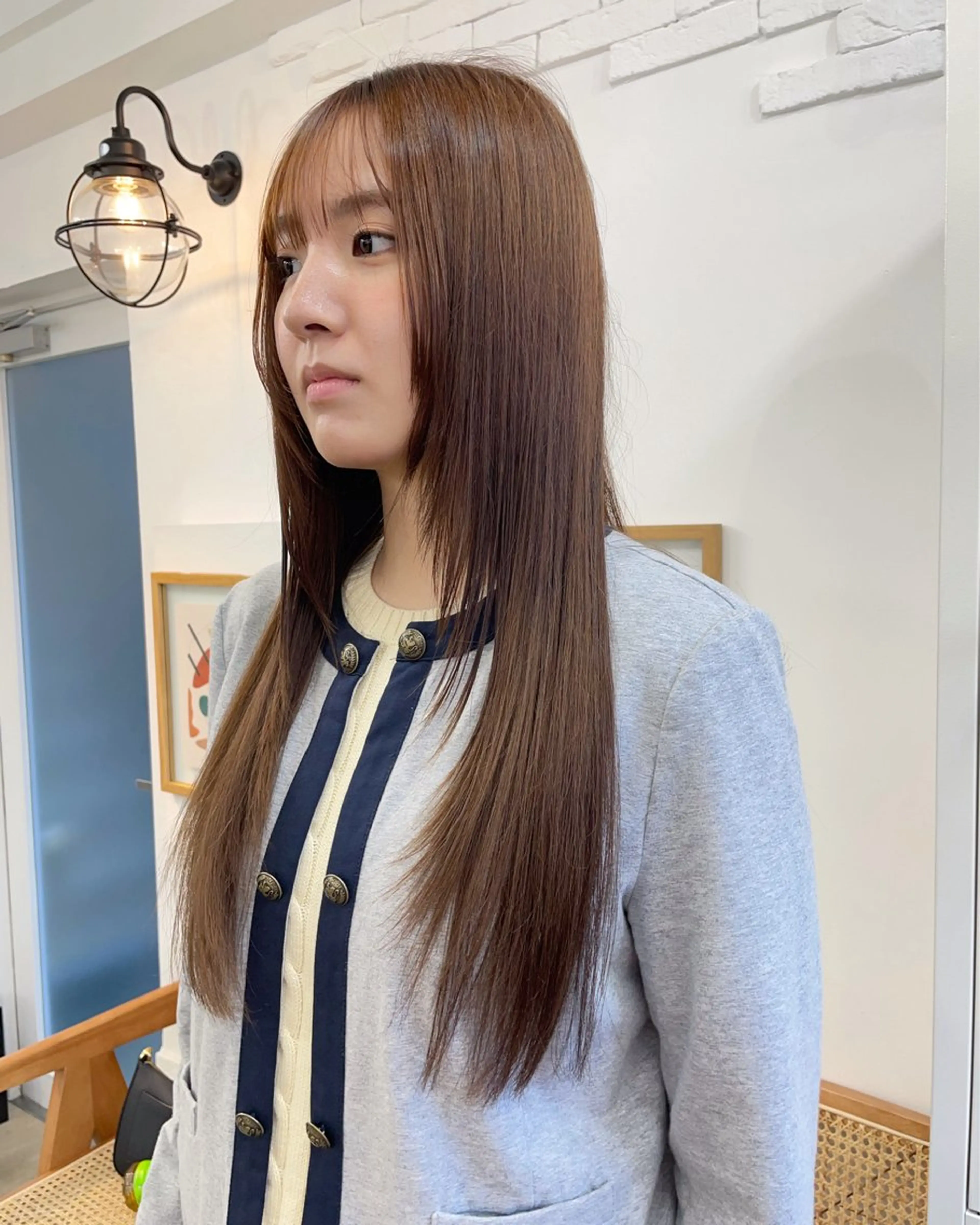 ロング レイヤーカット トリートメント カット トリートメント ✨髪質改善✨原宿 えのもと　はなのヘアスタイル