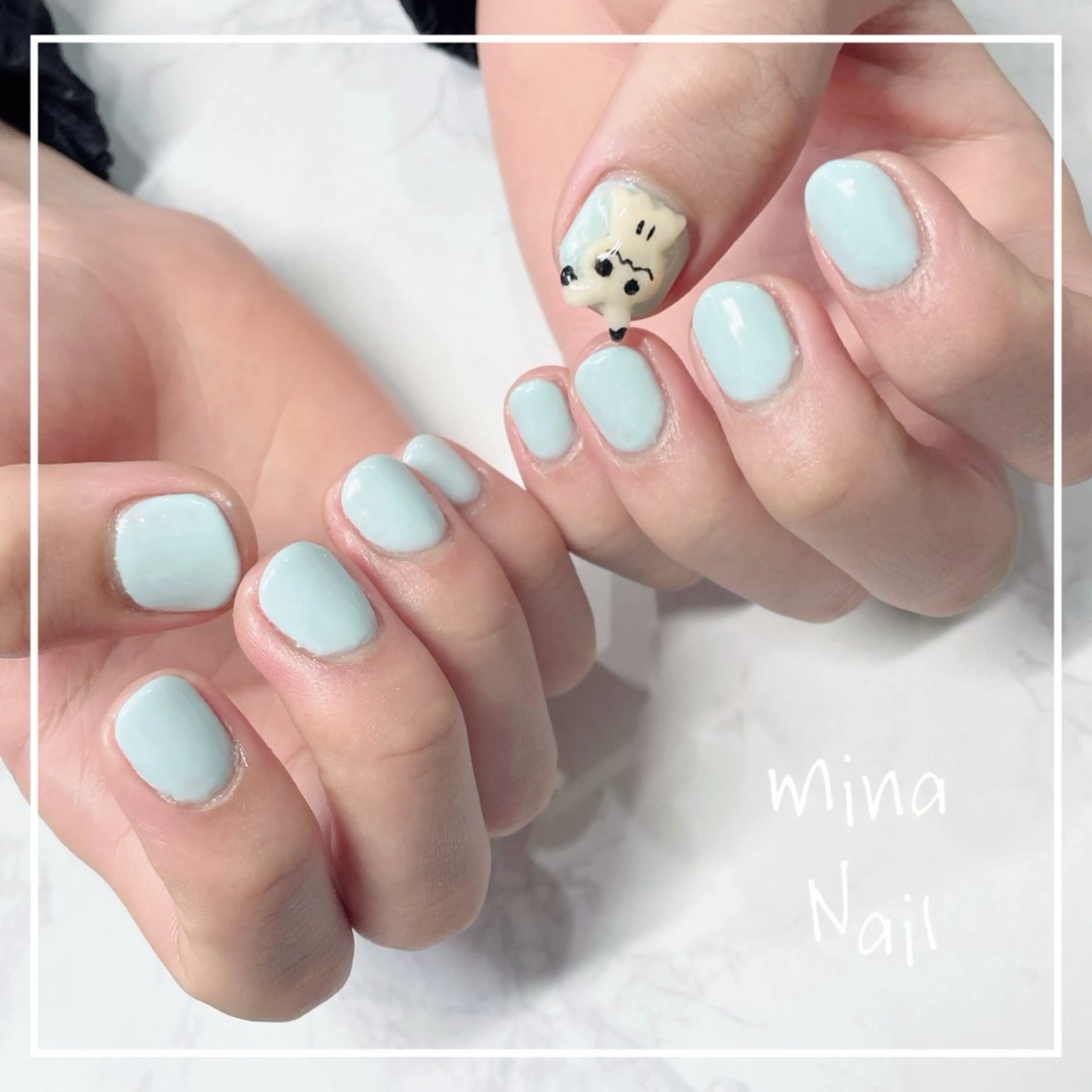 ネイル アートネイル メンズネイル 春ネイル mina Nailのネイルデザイン