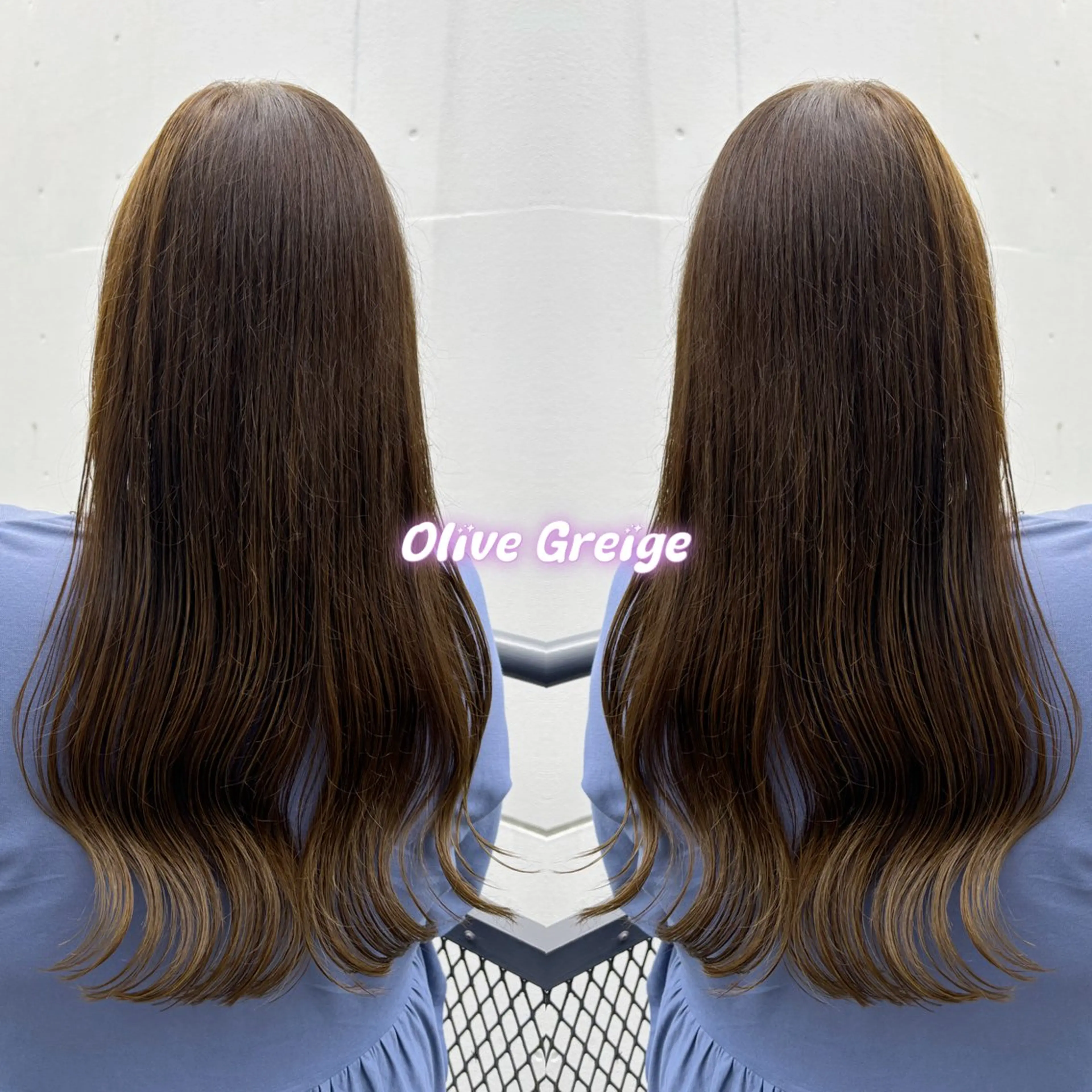 ロング カラー 透明感カラー トリートメント ヘアカラー トリートメント 透明感/暖色カラー/ ヘアアレンジ/Meiのヘアスタイル