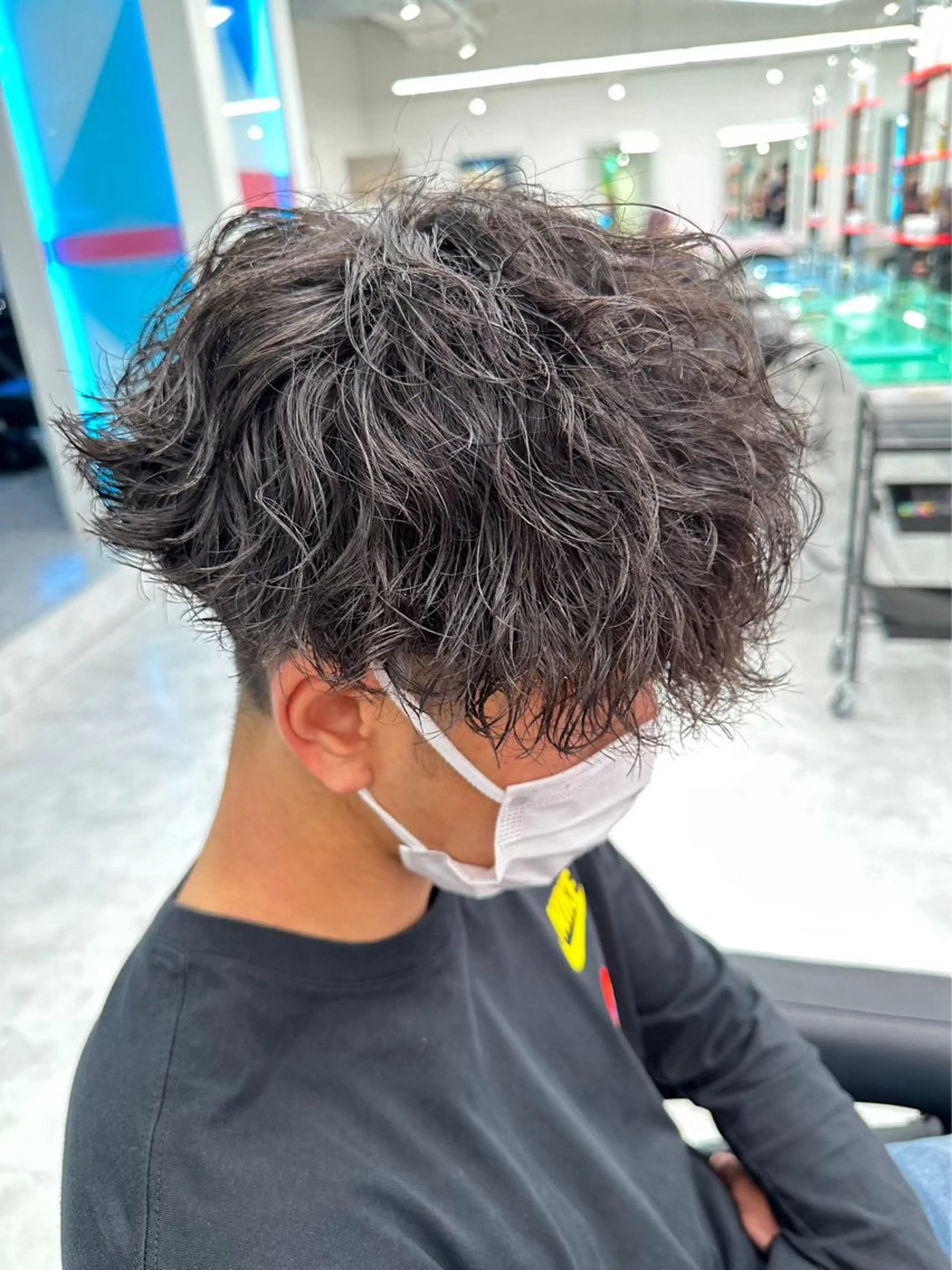 パーマ メンズ カット パーマ 🌟あゆ🌟 女子ウケスタイルのヘアスタイル