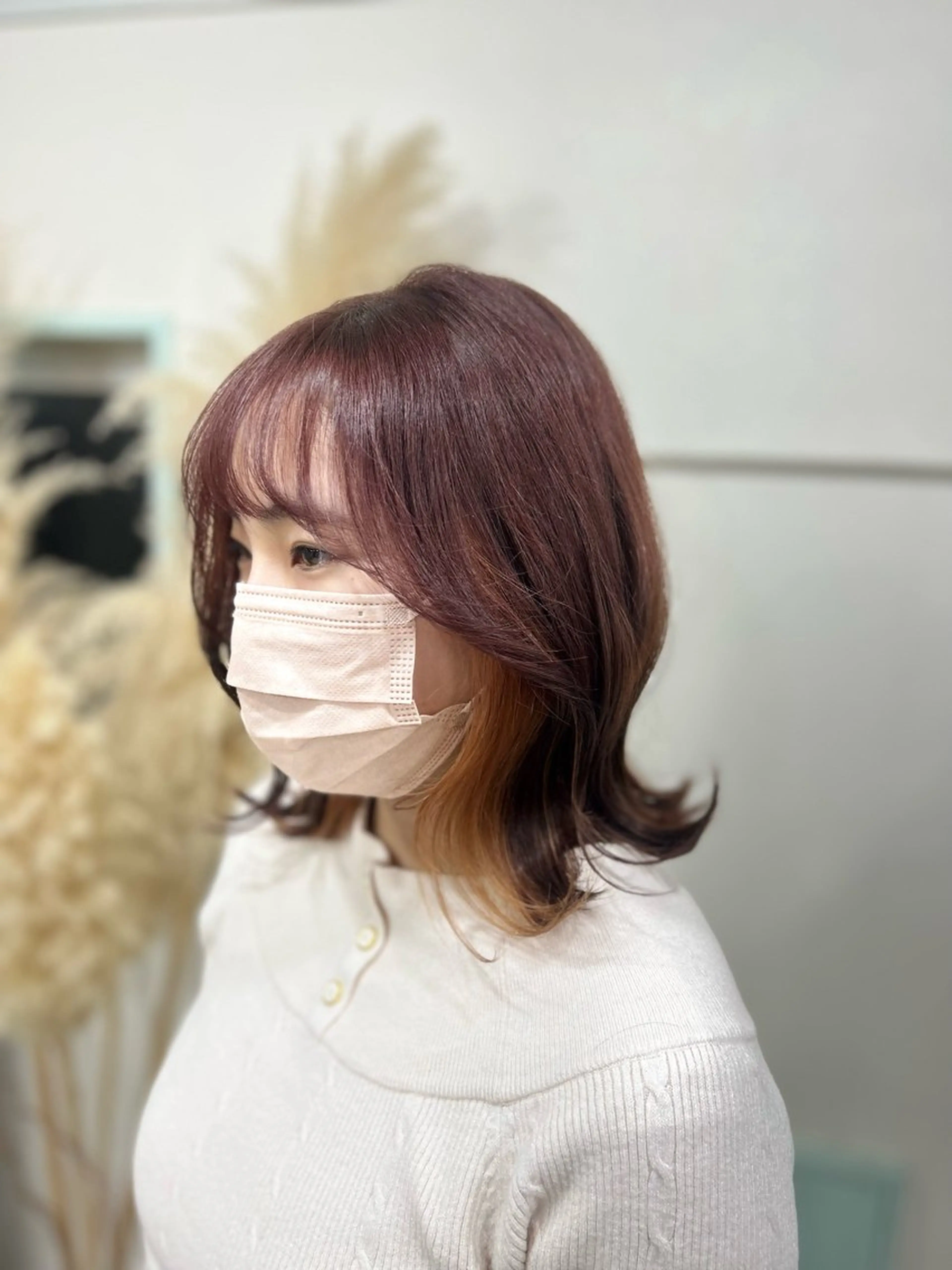 ミディアム カラー edge.下北沢所属・渡部 ひろのりのヘアスタイル