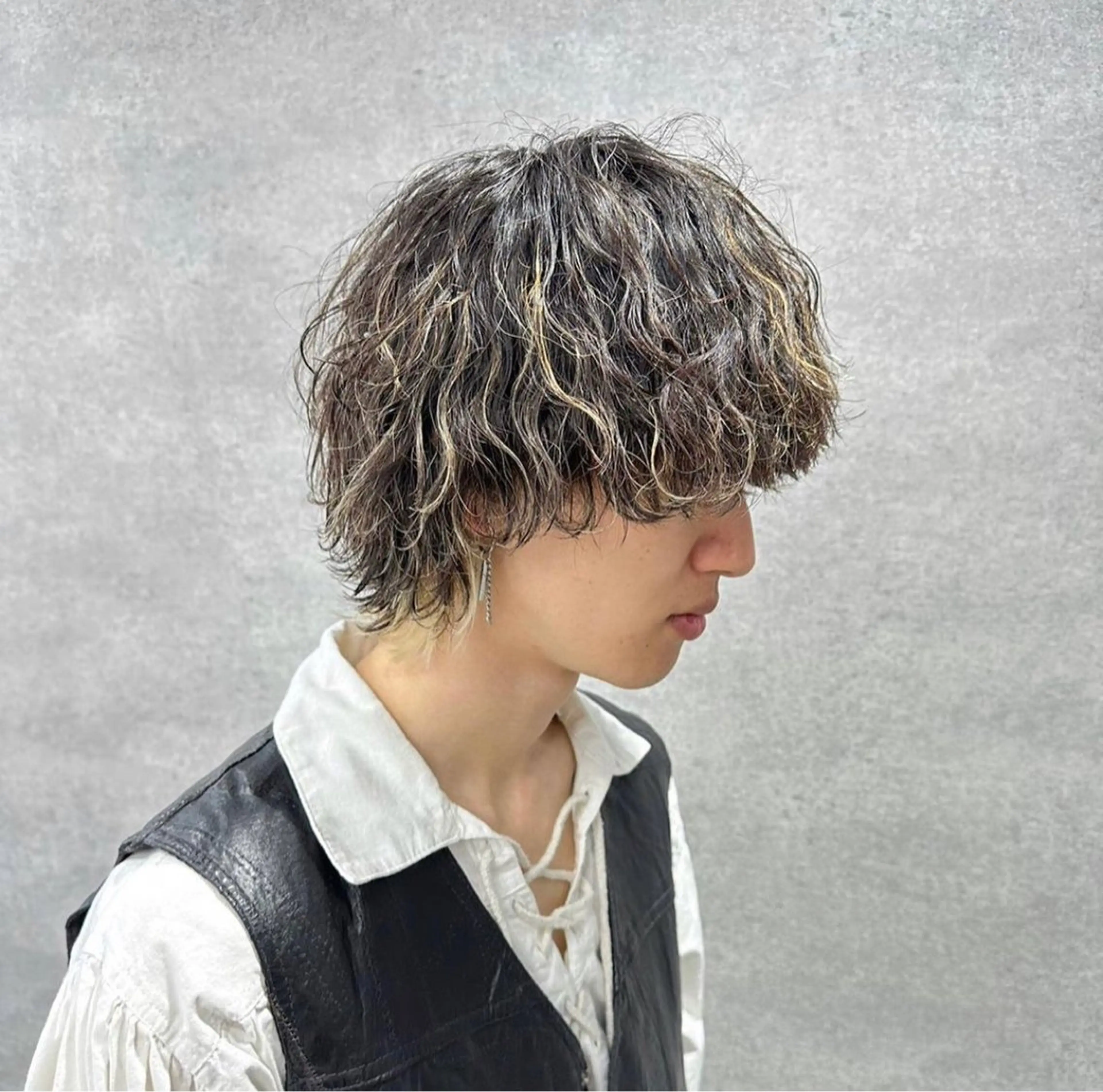 パーマ メンズ カット パーマ 🌟あゆ🌟 女子ウケスタイルのヘアスタイル