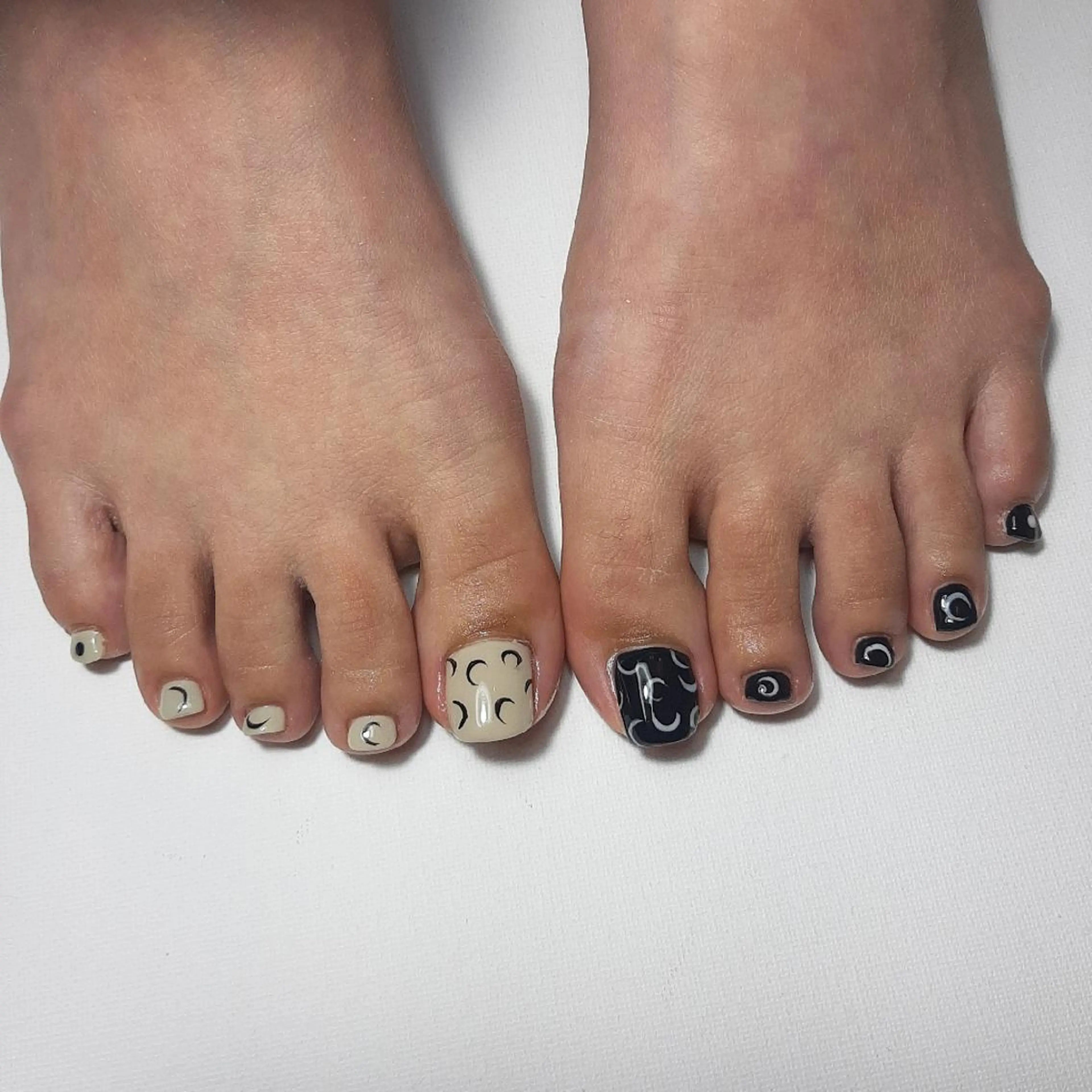 ネイル ジェルネイル 持ち込み ショートネイル owlnail /持込みデザイン専門のネイルデザイン