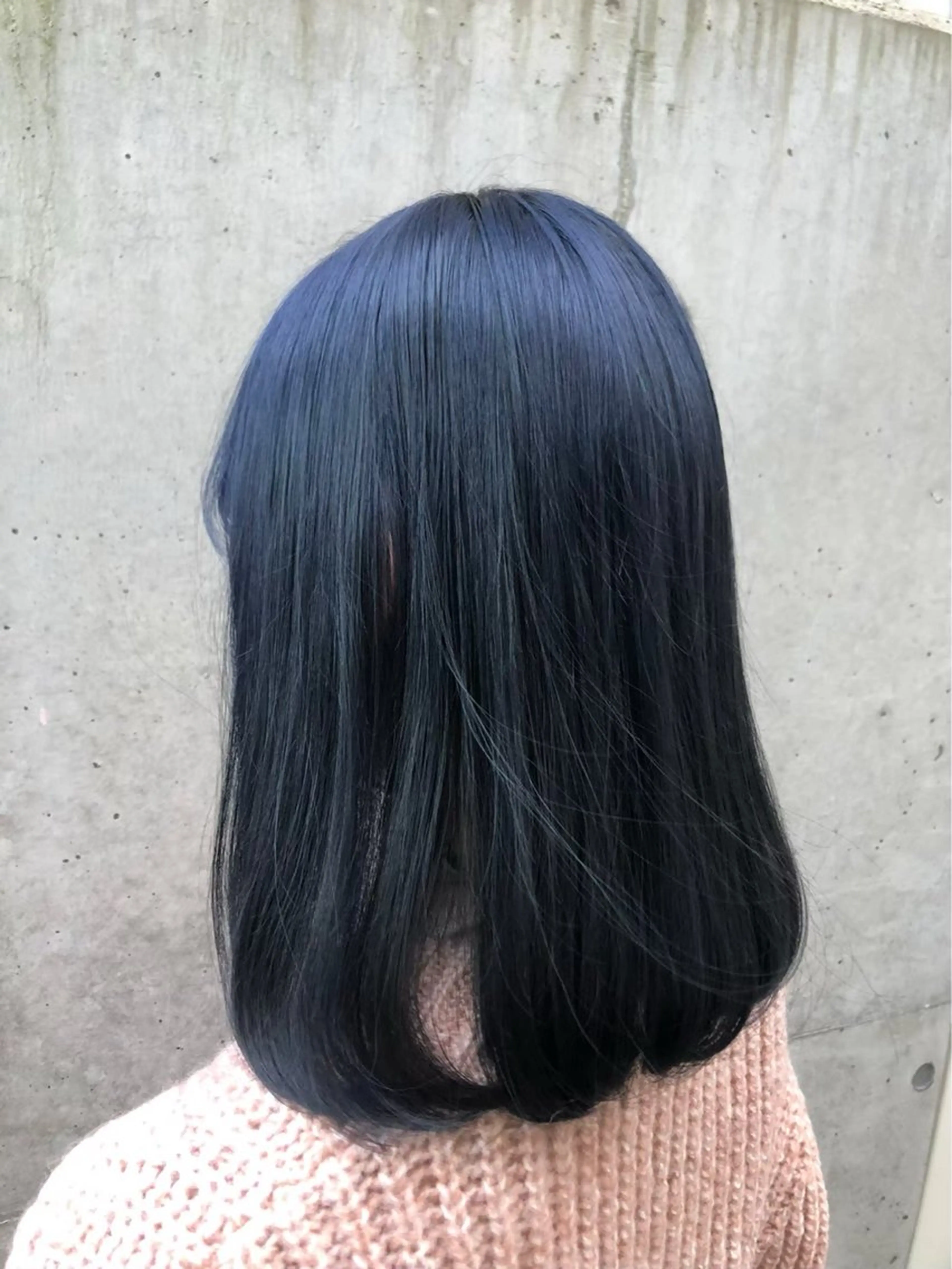 🦋寒色系ワンカラー🦋➕スチーム1stepトリートメント𓂃🫧‪の写真