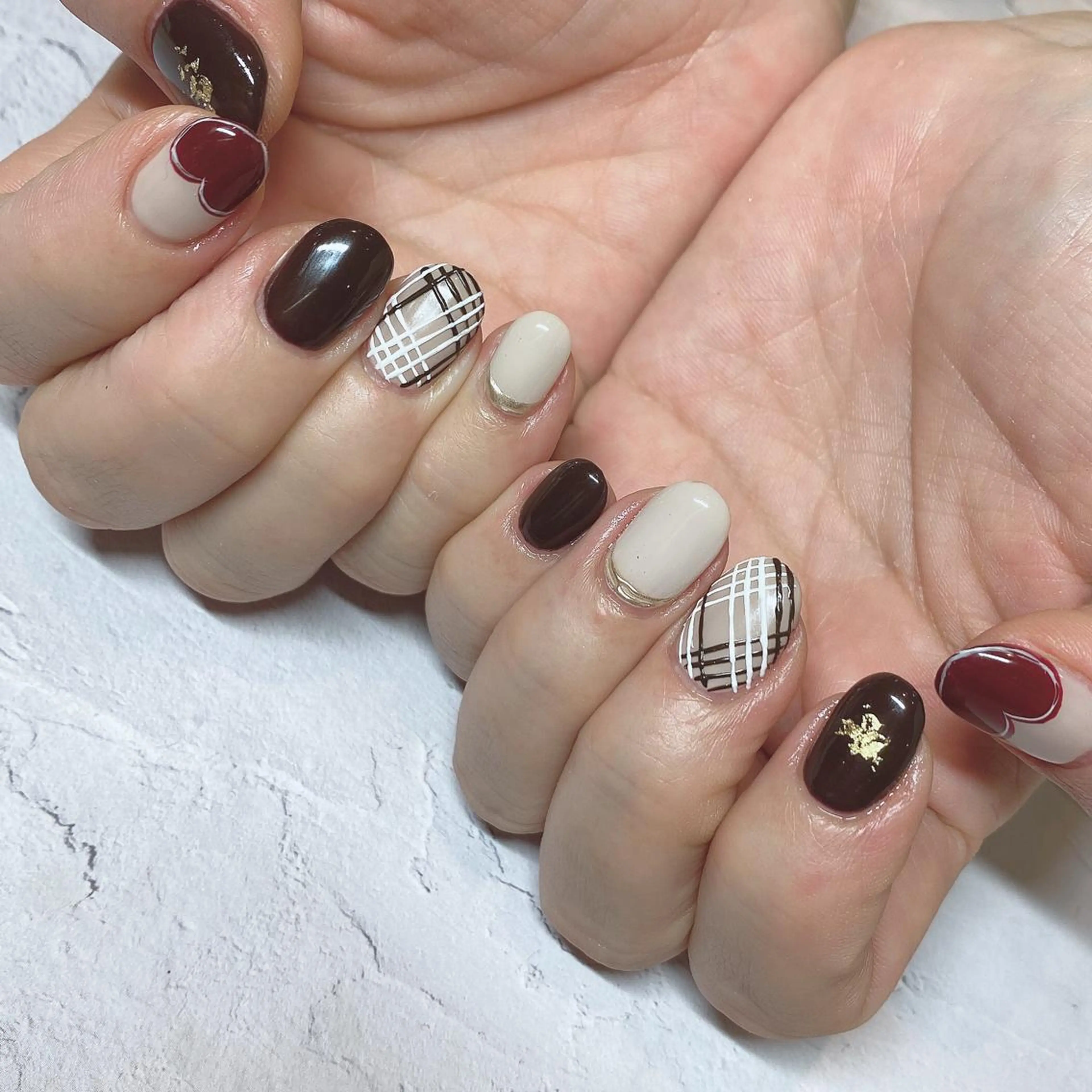 ネイル ハンドネイル Sympa:) YURIKAのネイルデザイン