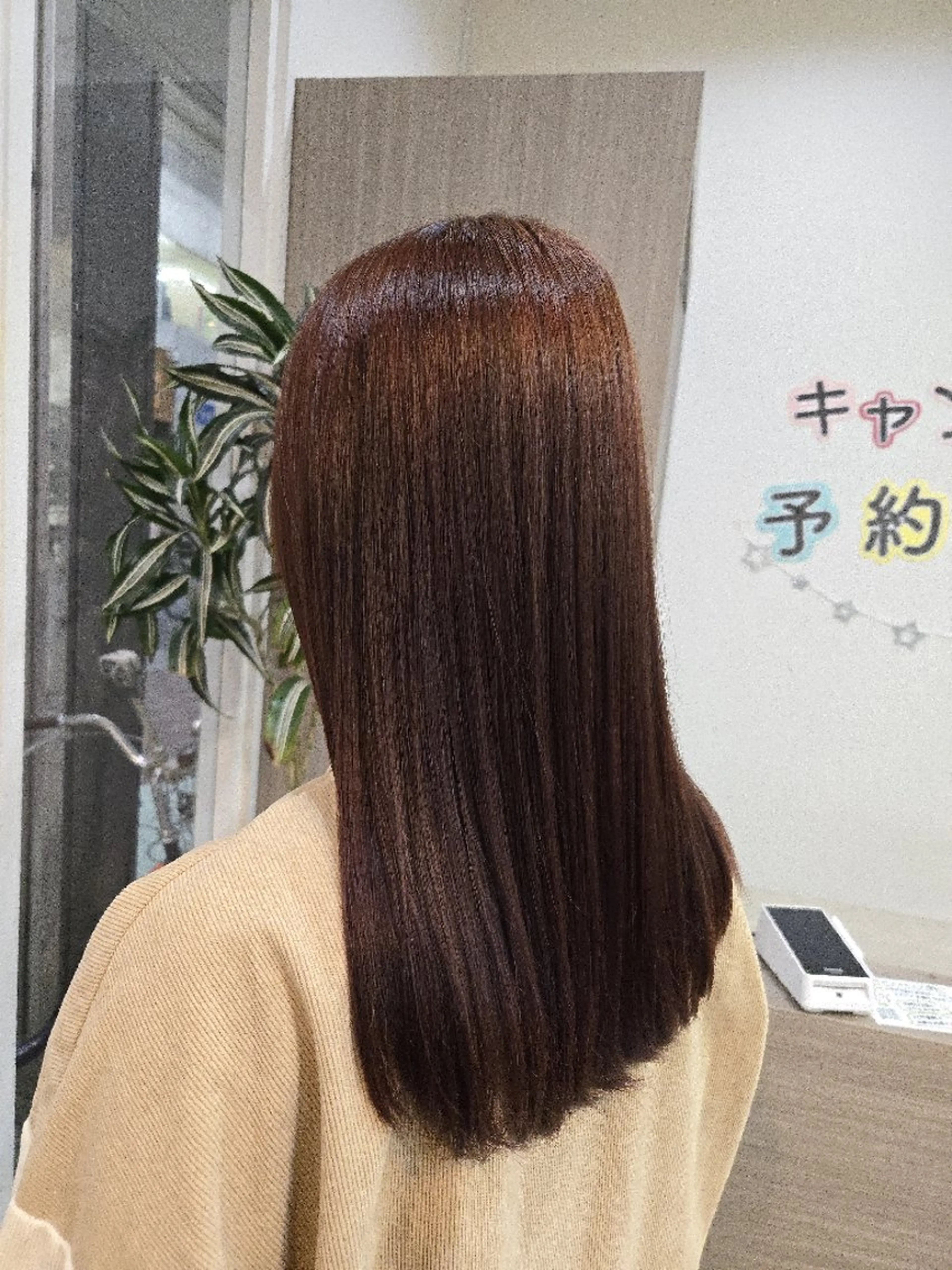 カラー ヘアカラー ヘッドスパ 暖色🍎透明感カラー 🩵小林かりんのヘアスタイル