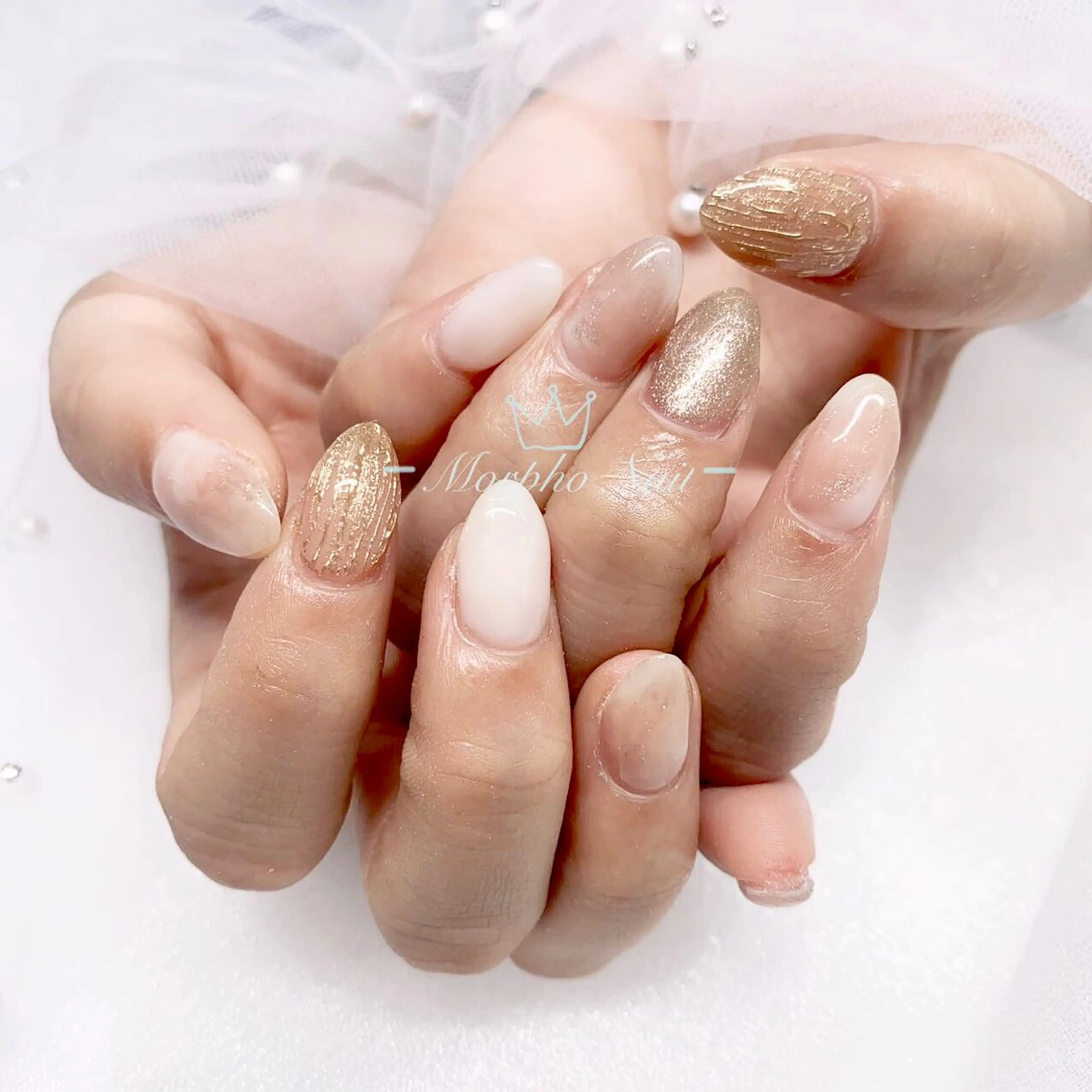 ネイル ハンドネイル Morpho nailのネイルデザイン