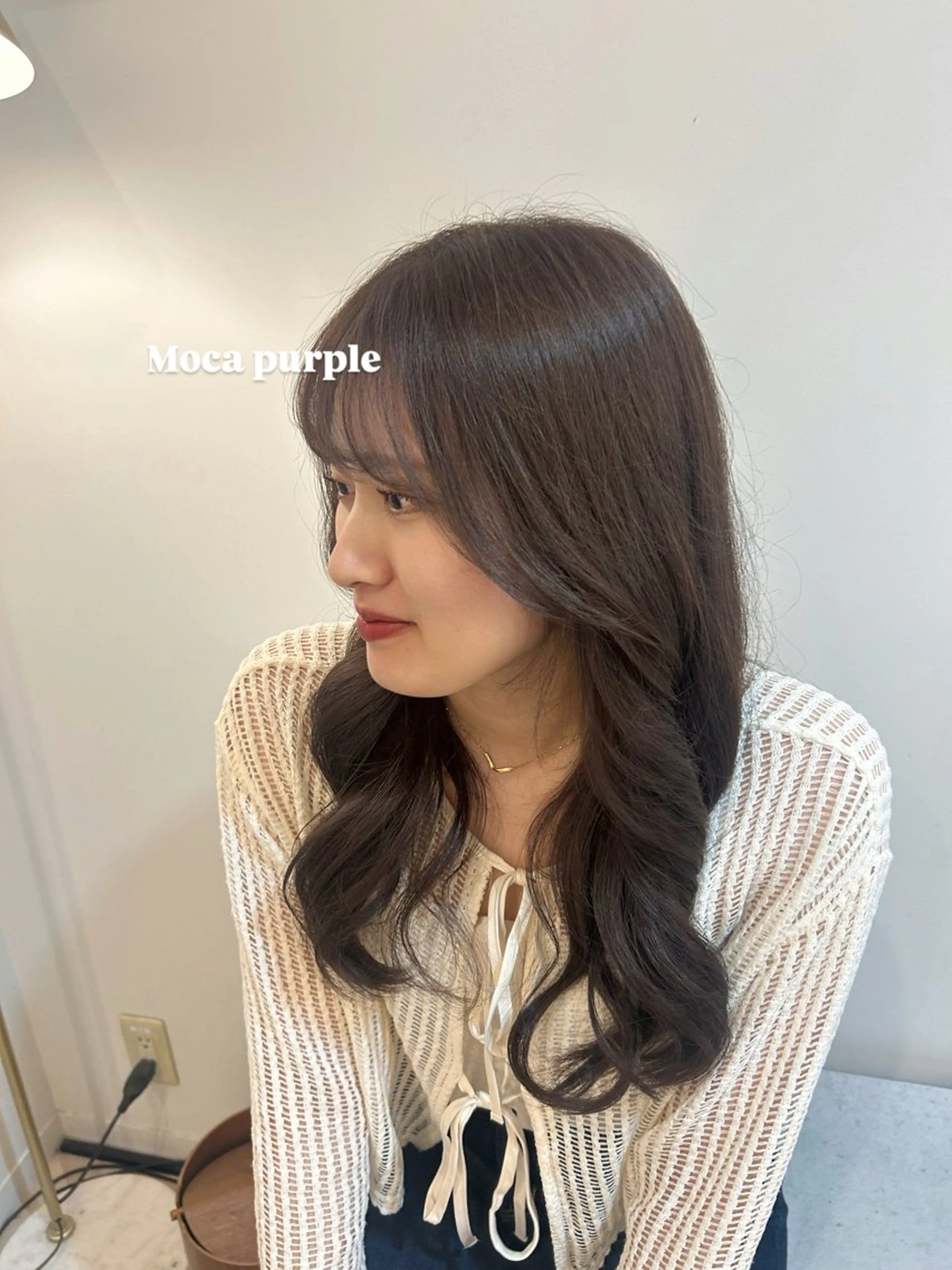 ロング カラー ヘアカラー トリートメント 透明感color 🫧ruko🌿銀座のヘアスタイル