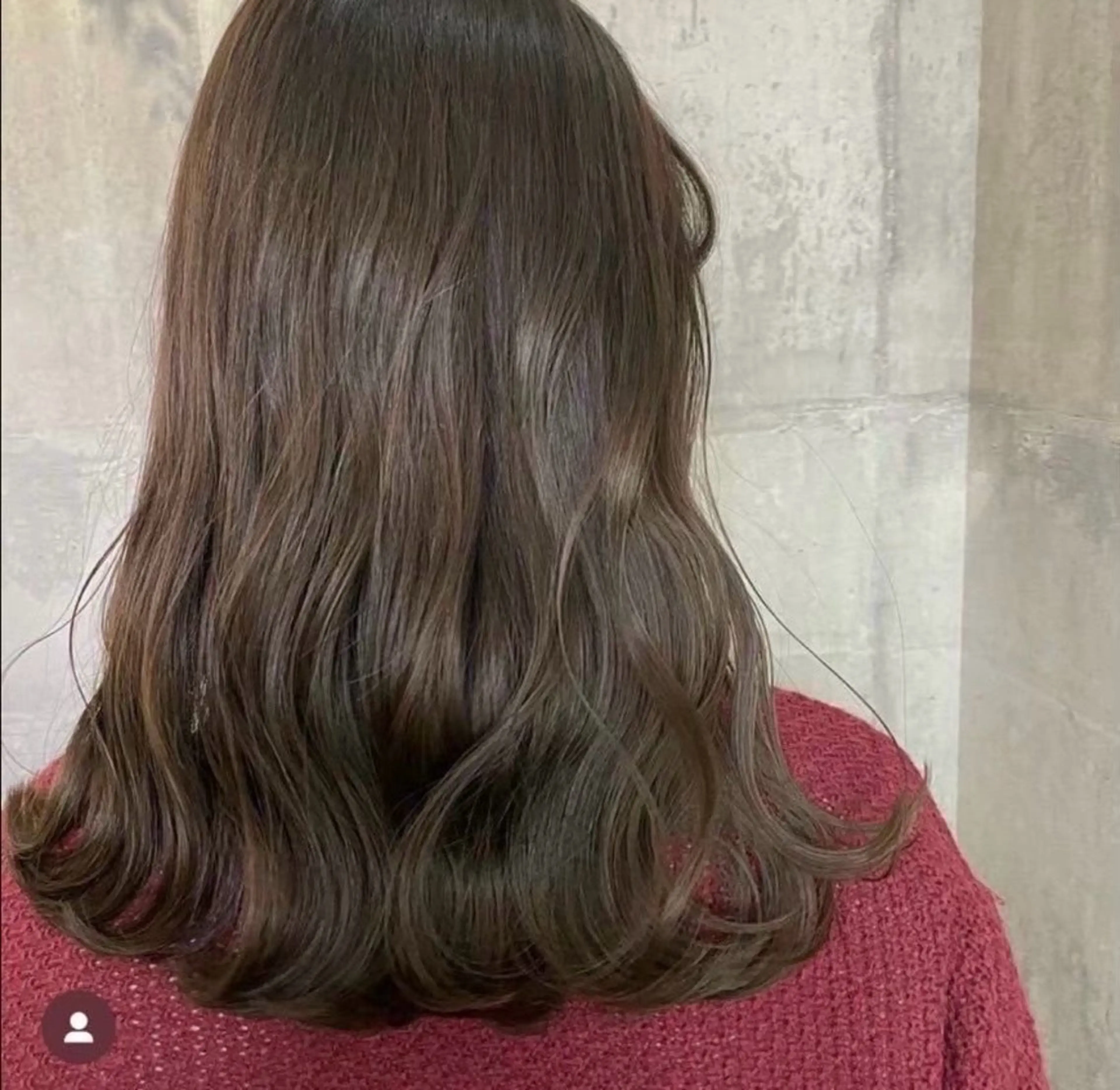 （U25）olive color 🫒+ treatment🫧⚠️ブリーチ、縮毛、黒染め履歴がある方はお断りしてます。の写真