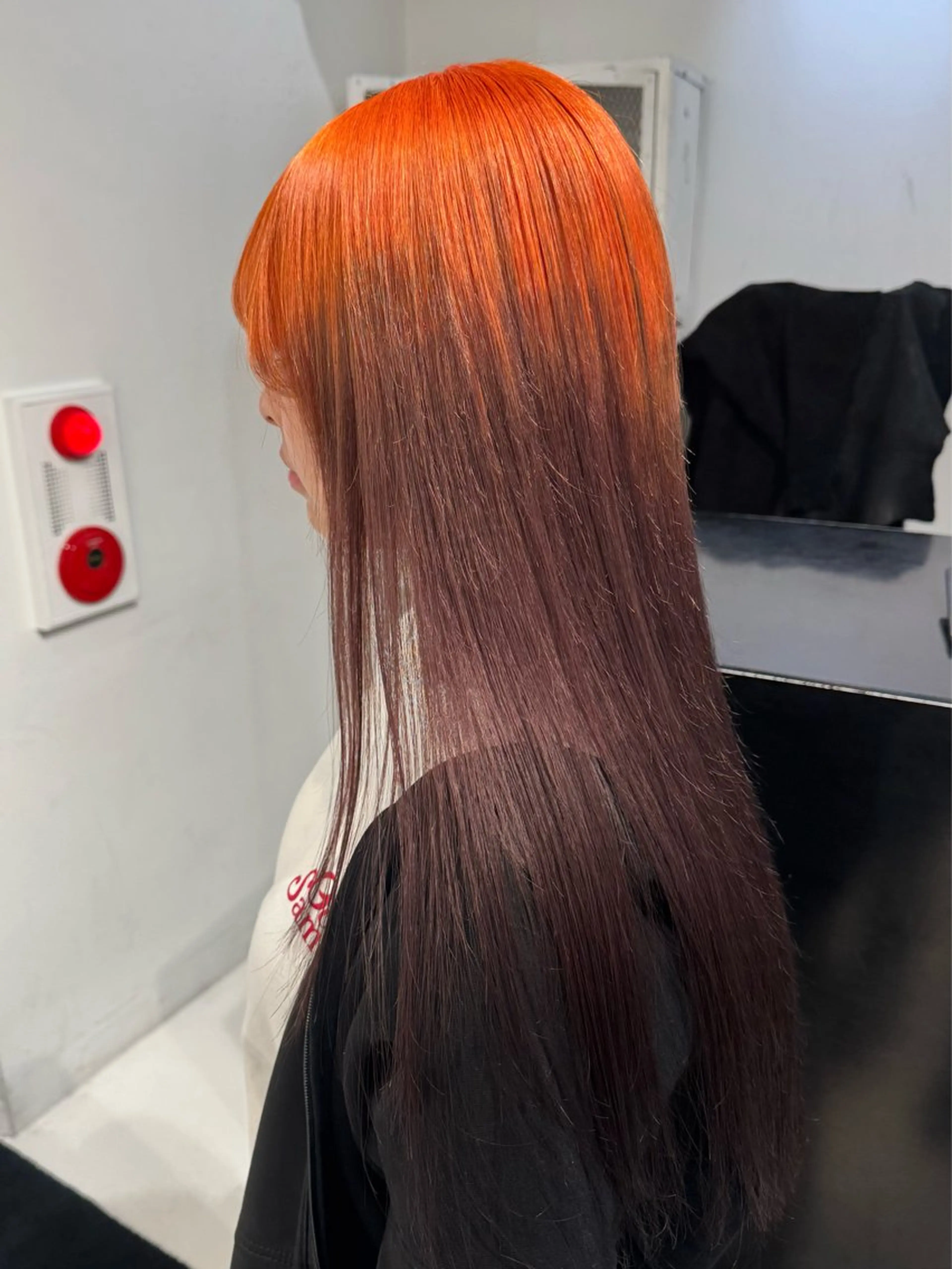 ロング カラー カット ヘアカラー トリートメント 原宿 ツヤカラー🫧 ちり🍎のヘアスタイル