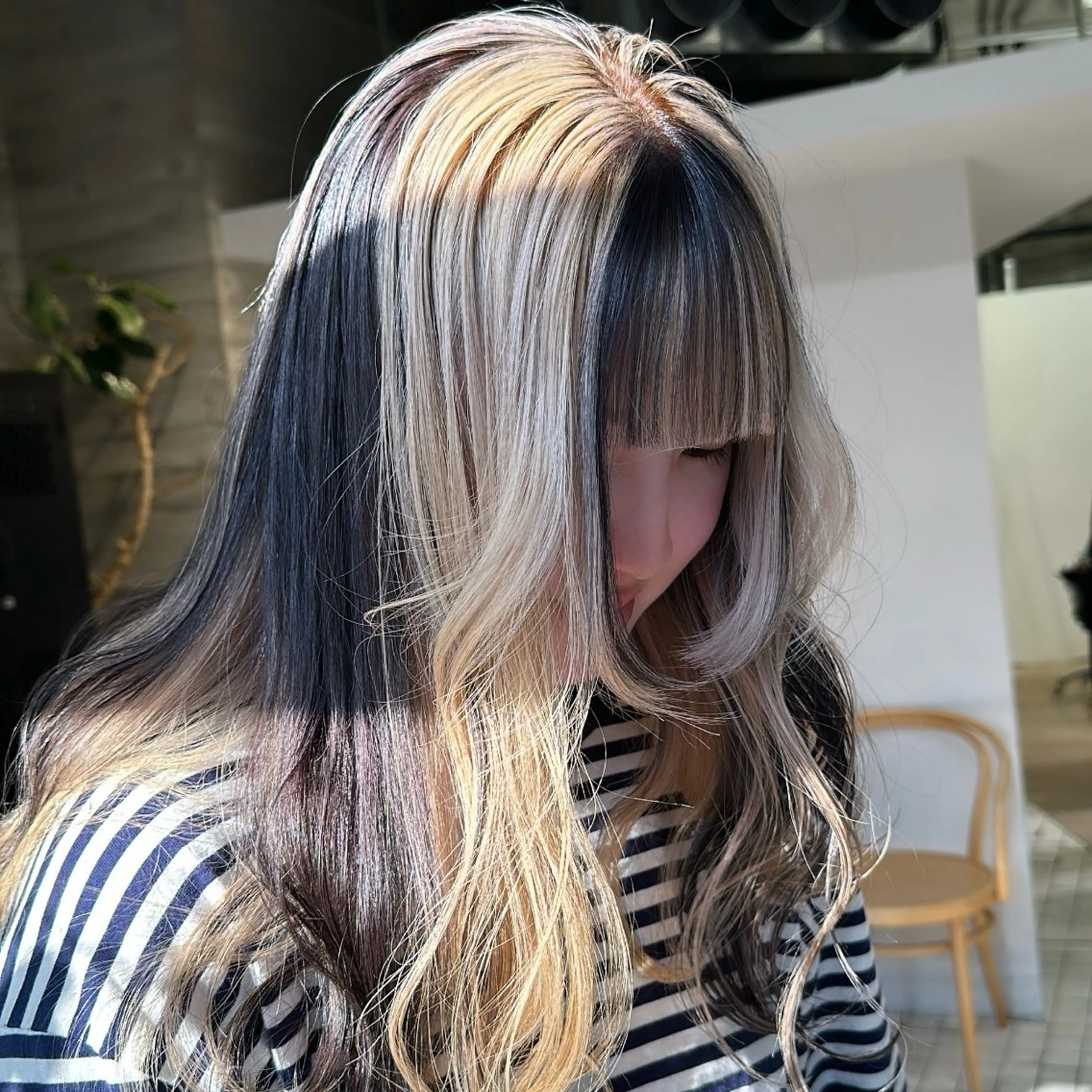 ブリーチ込みデザインカラー + 3step トリートメントの写真